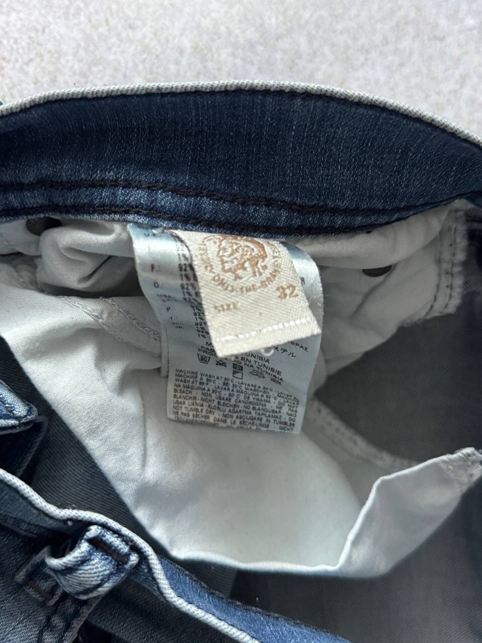 Diesel × Diesel Black Gold × Vintage Vintage Diesel Tepphar Denim Pants Y2K Rare Size W32 L32 Size US 32 / EU 48 - 8 Thumbnail