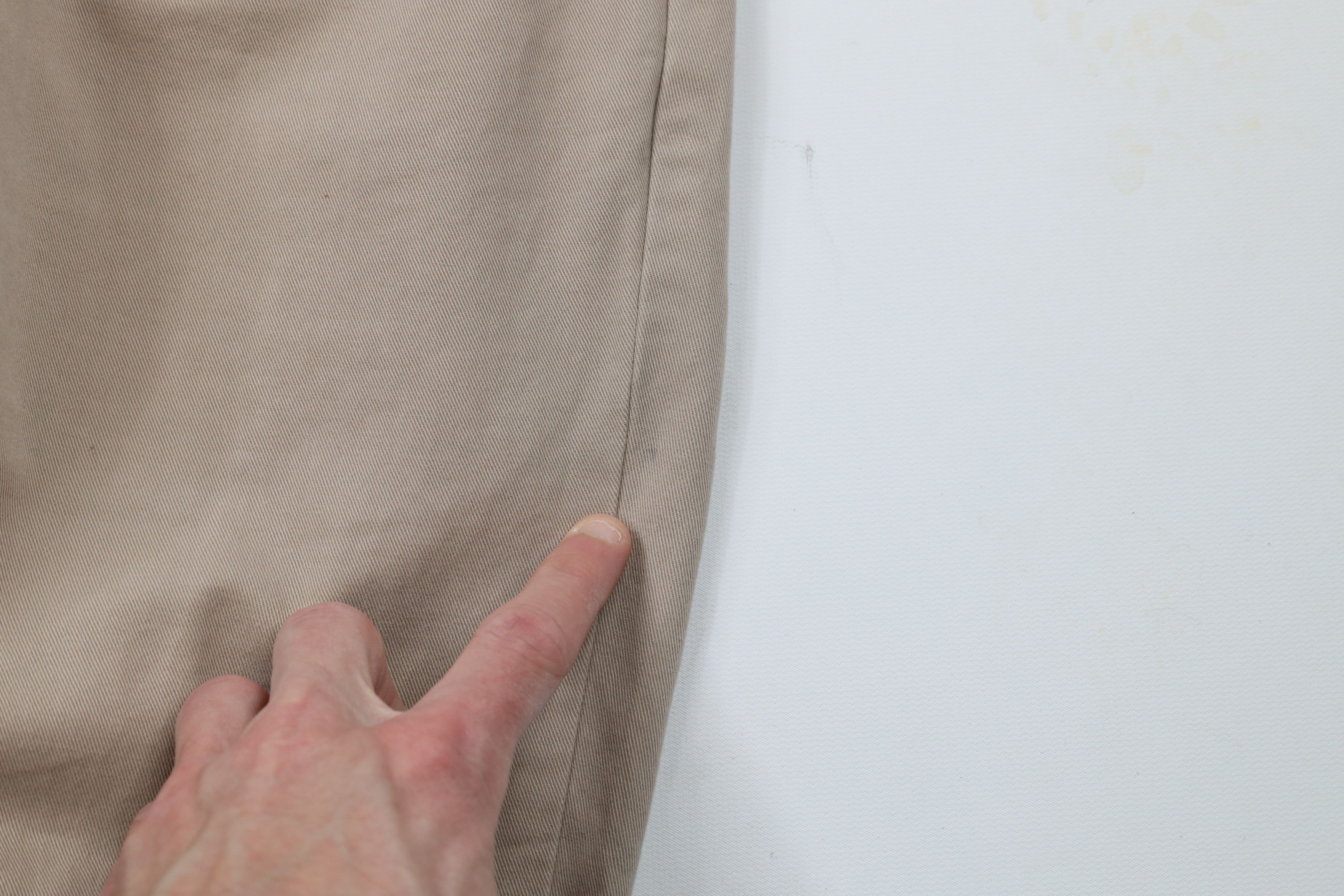 Ralph Lauren × Vintage Vintage 90s Ralph Lauren Spell Out Cotton Chino Pants Beige Size US 32 / EU 48 - 7 Thumbnail
