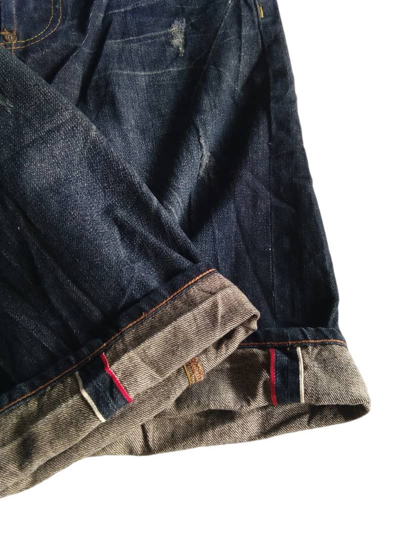 Rare💥Evisu Black Seagull Selvedge Jeans Denim🎌