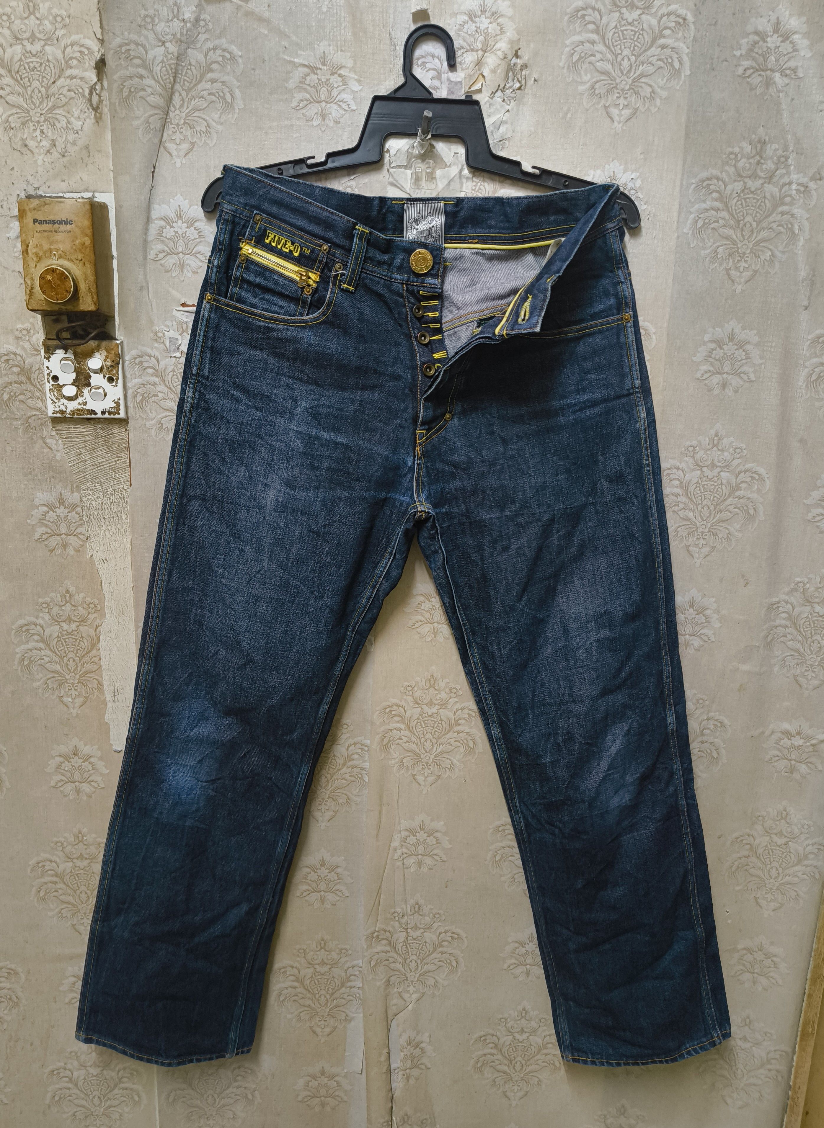 Japanese Brand 50 Destroy Babylon 50 Duppies Jeans Size US 34 / EU 50 - 2 Thumbnail