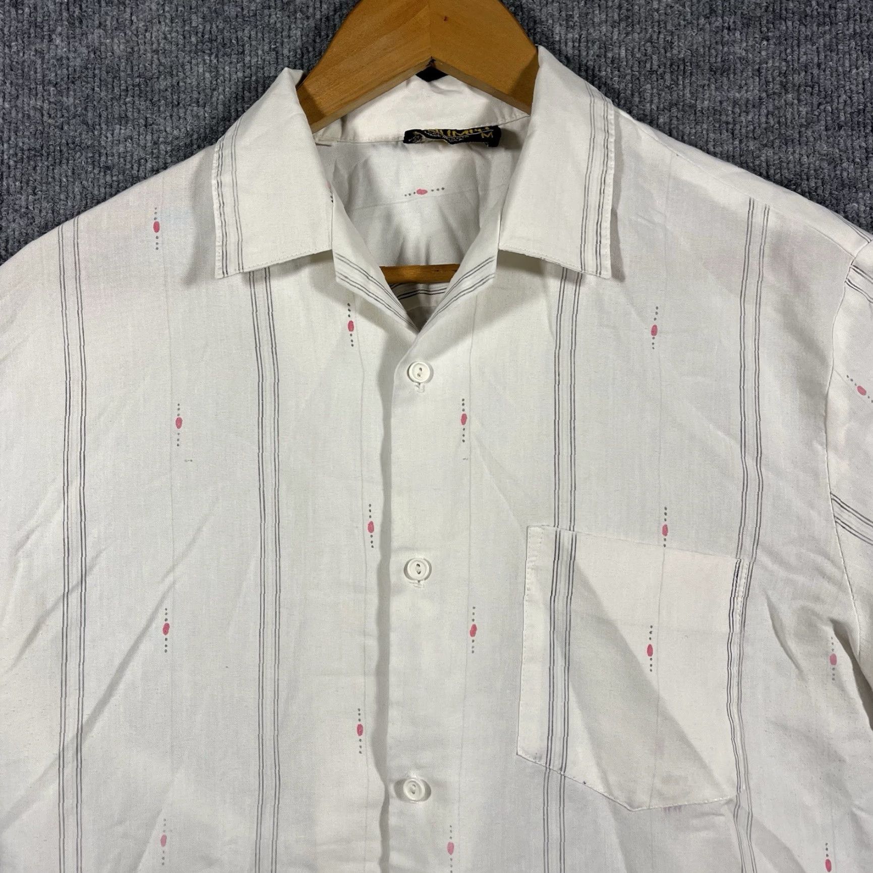 Vintage VINTAGE California Triumph of California Disco Groovy Shirt Mens Medium Made in USA Size US M / EU 48-50 / 2 - 2 Thumbnail