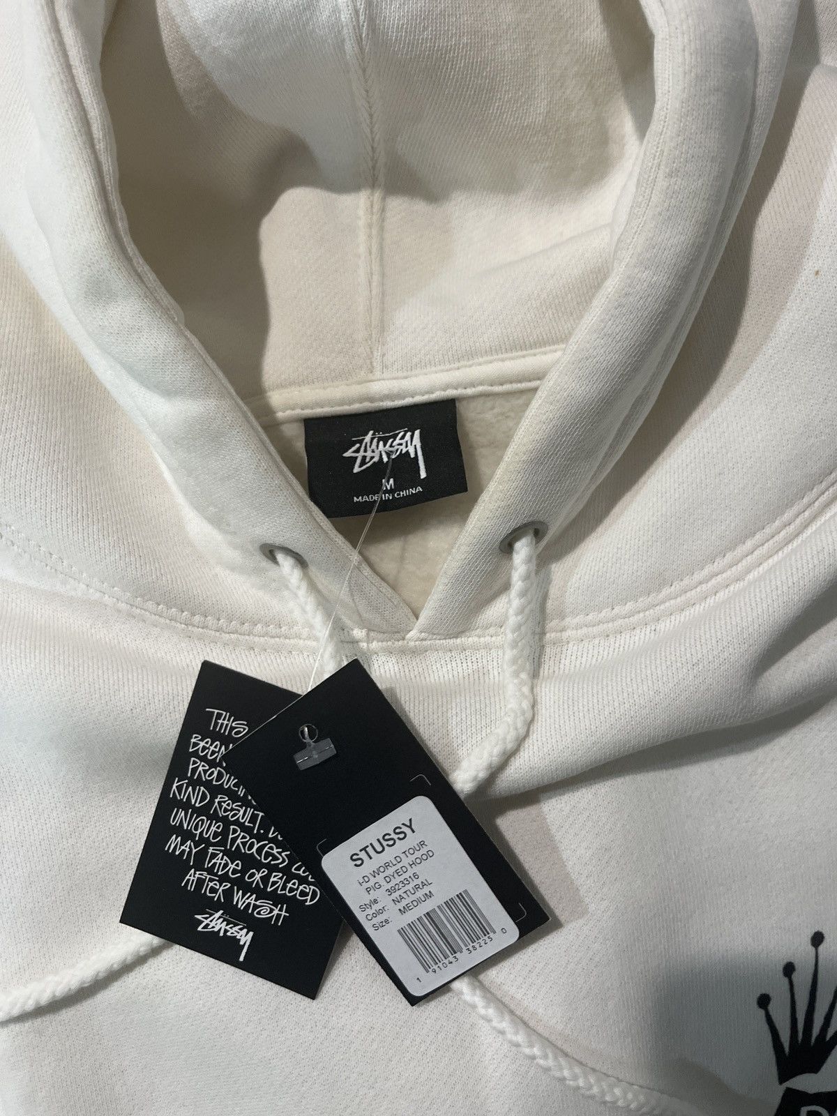 Stussy Stussy x I-D Magazine Hoodie Size Medium Barely Worn Size US M / EU 48-50 / 2 - 4 Thumbnail