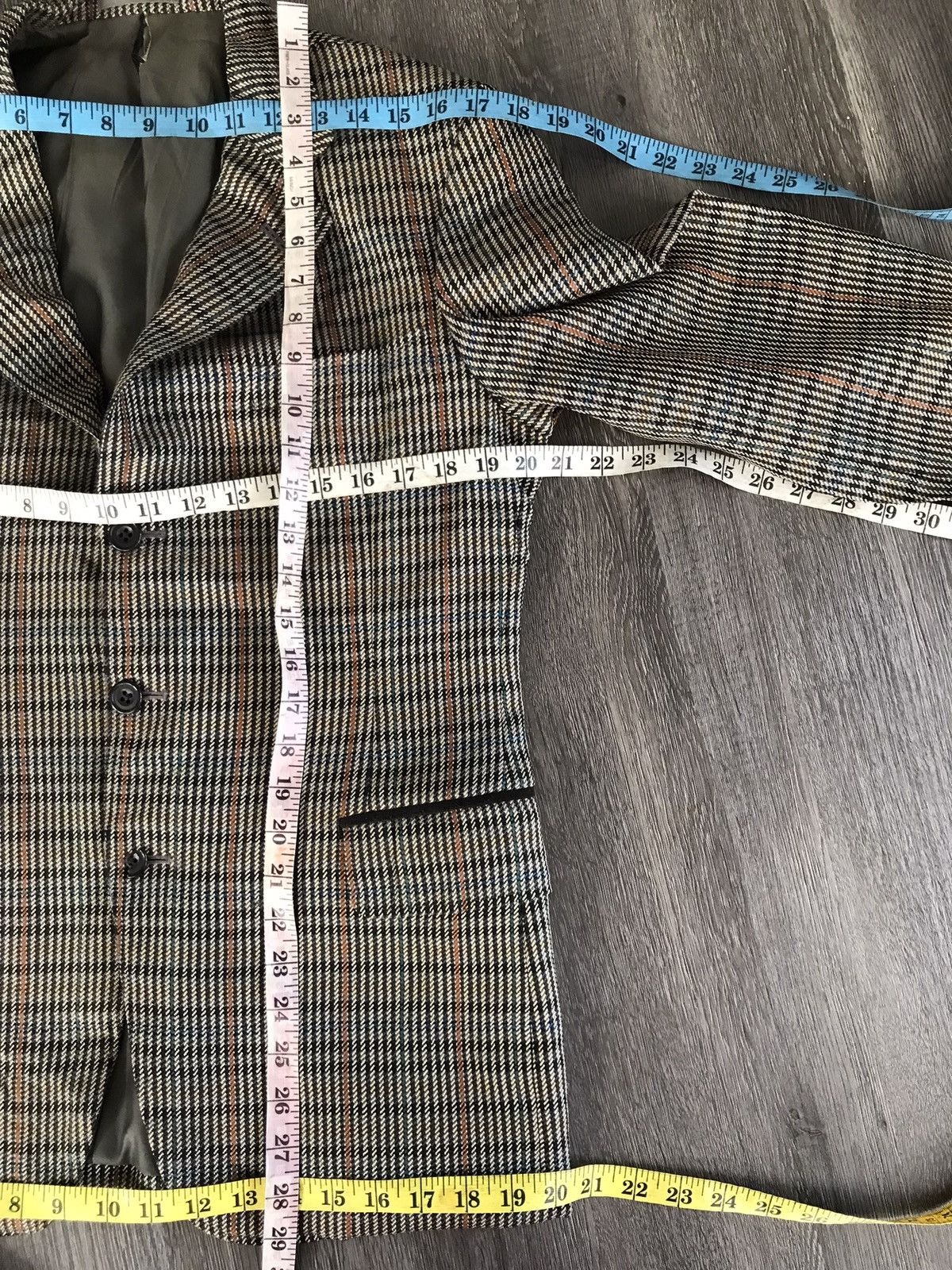 Burberry × Japanese Brand × Vintage Vintage Burberry Wool Jacket Size US M / EU 48-50 / 2 - 17 Thumbnail