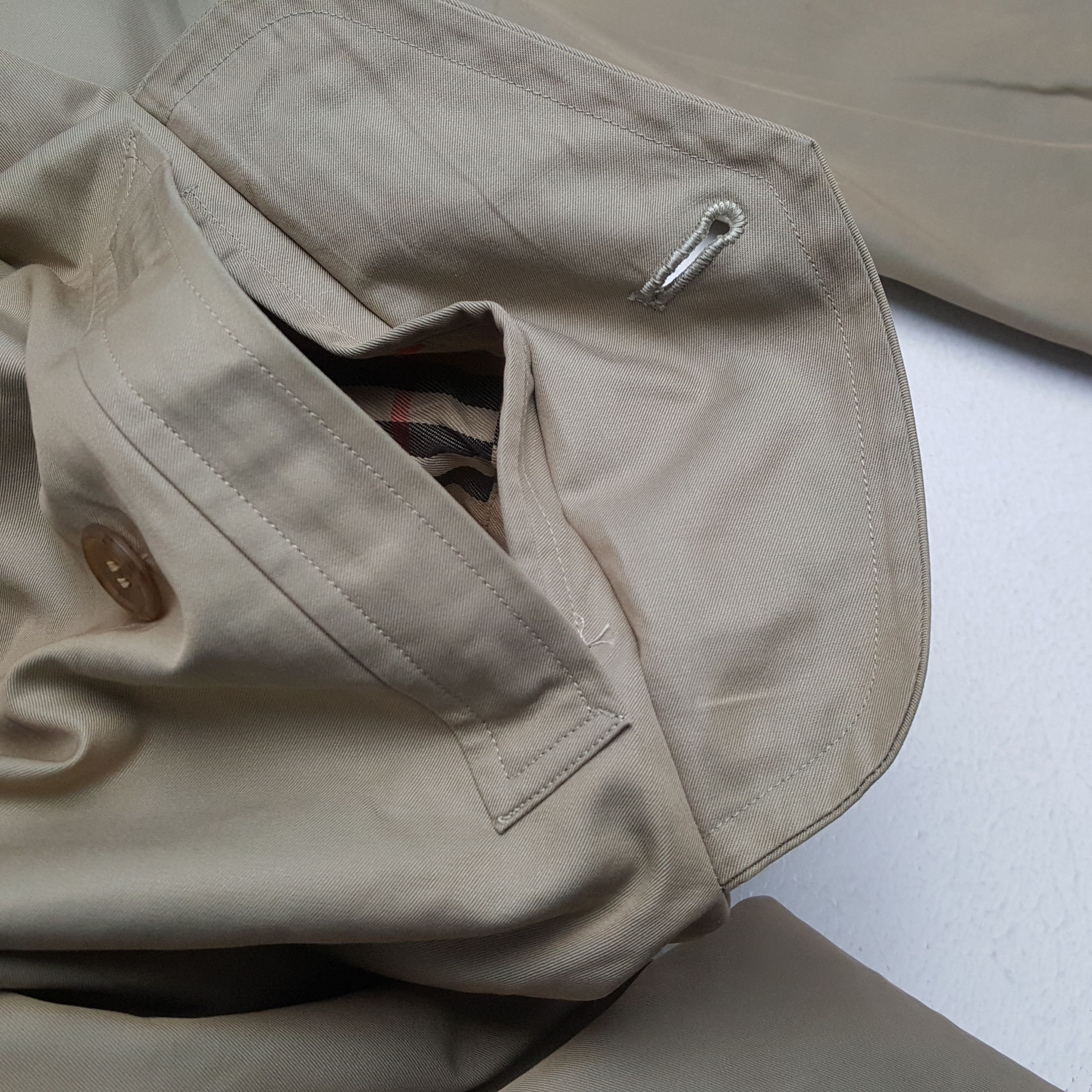 Burberry × Vintage BURBERRYS Luxury Brand Fashion Style Trench Jacket Size US M / EU 48-50 / 2 - 8 Thumbnail