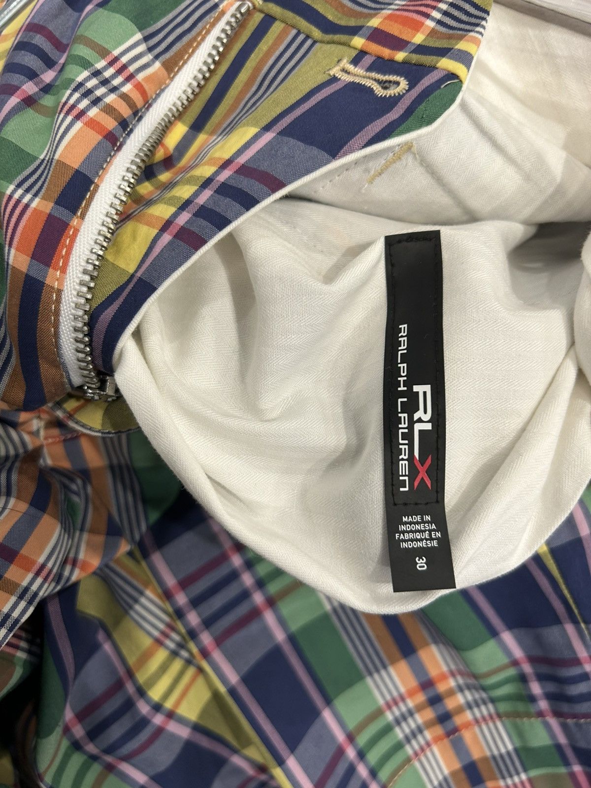 RLX Ralph Lauren RLX Ralph Lauren Multicolor Madras Plaid Golf Shorts Size 30 Size US 30 / EU 46 - 9 Thumbnail