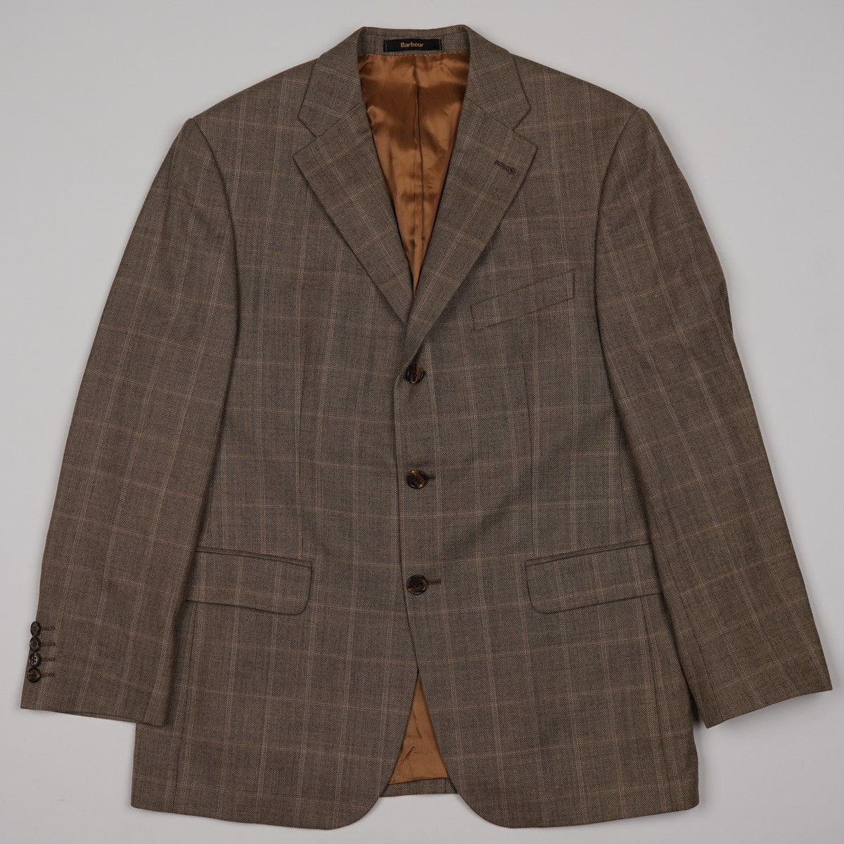 Barbour Barbour Wool Plaid Check Blazer Jacket Size 40R - 1 Thumbnail
