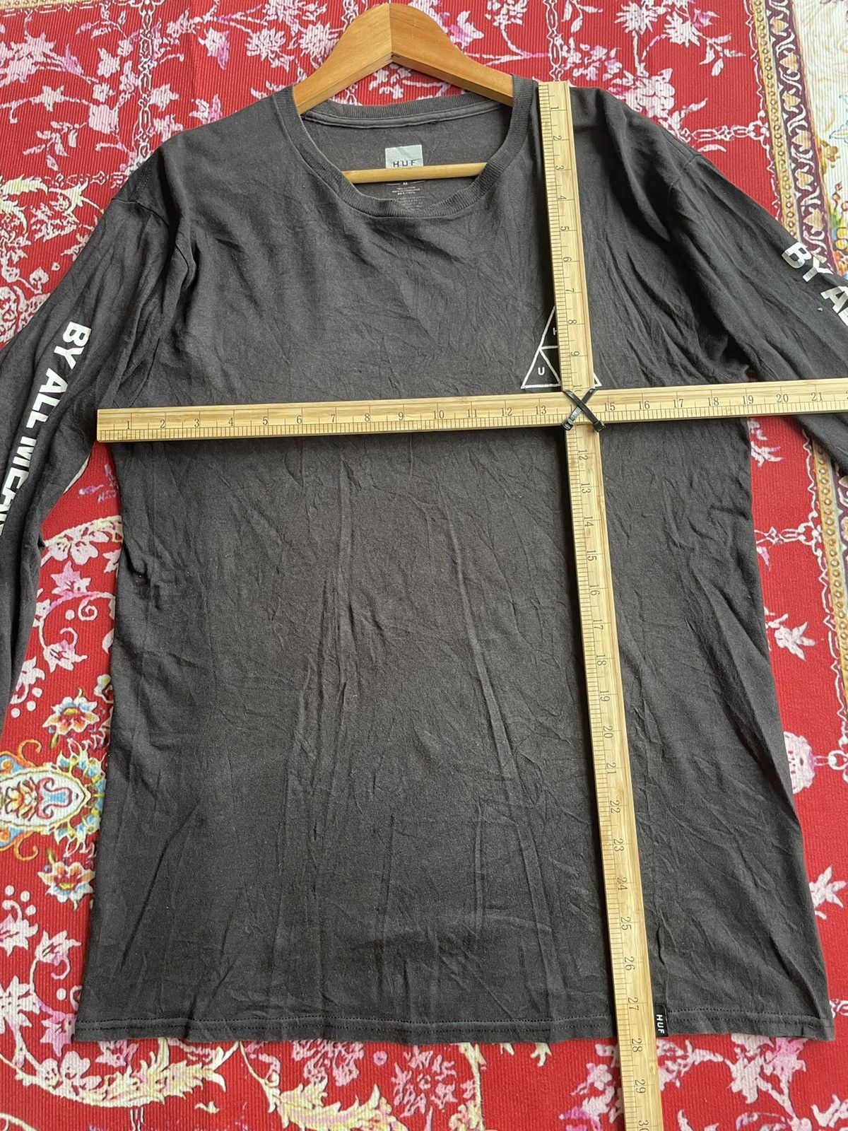Huf Tshirt HUF By All Means Necessary Size US M / EU 48-50 / 2 - 5 Thumbnail