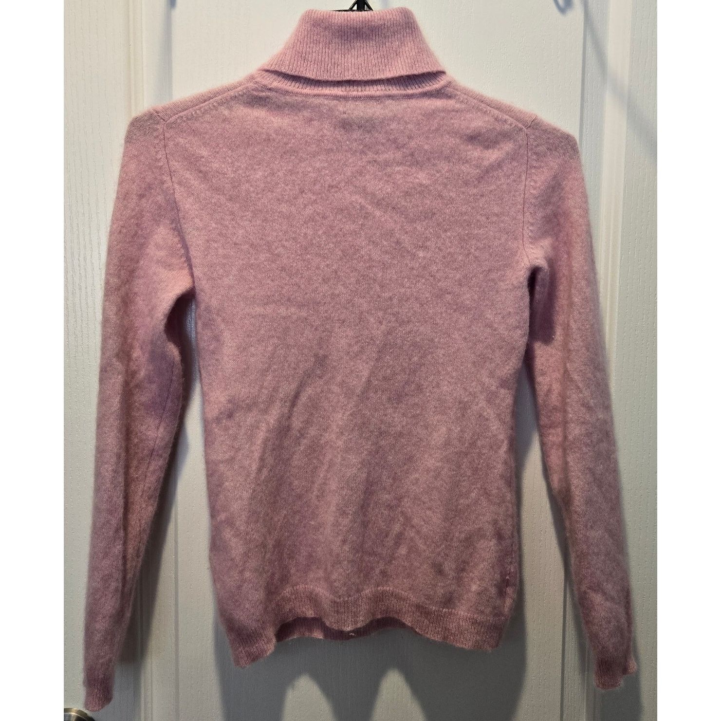 Other Charter Club Luxury Cashmere pink turtleneck Petite Small Size S / US 4 / IT 40 - 3 Thumbnail