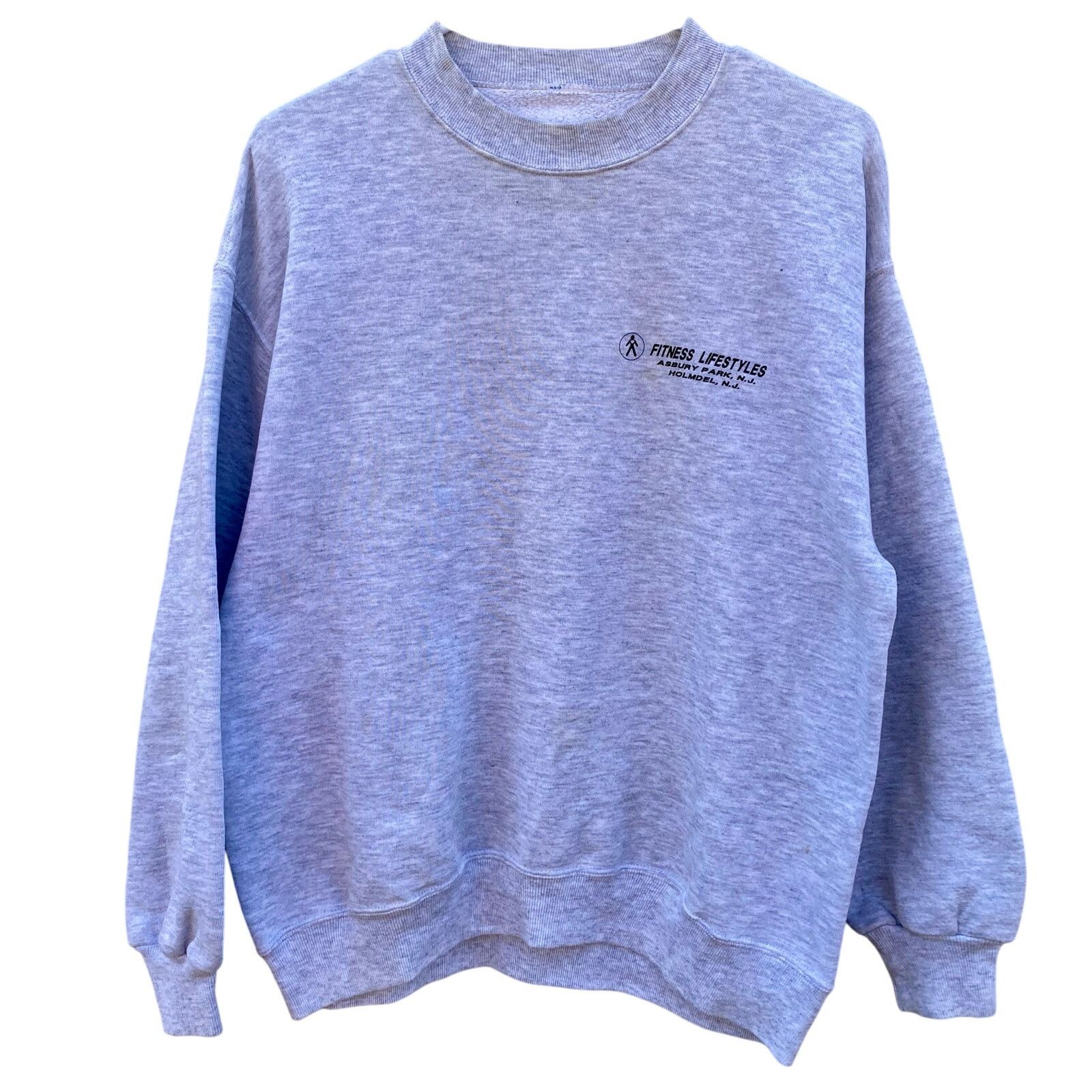 Vintage Muscle Beach Gym Shark Sweatshirt New Jersey Large 21x25 Size US L / EU 52-54 / 3 - 3 Thumbnail