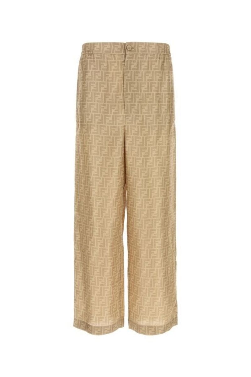Fendi o1s1wg110526 Trousers in Beige Size US 32 / EU 48 - 1 Thumbnail