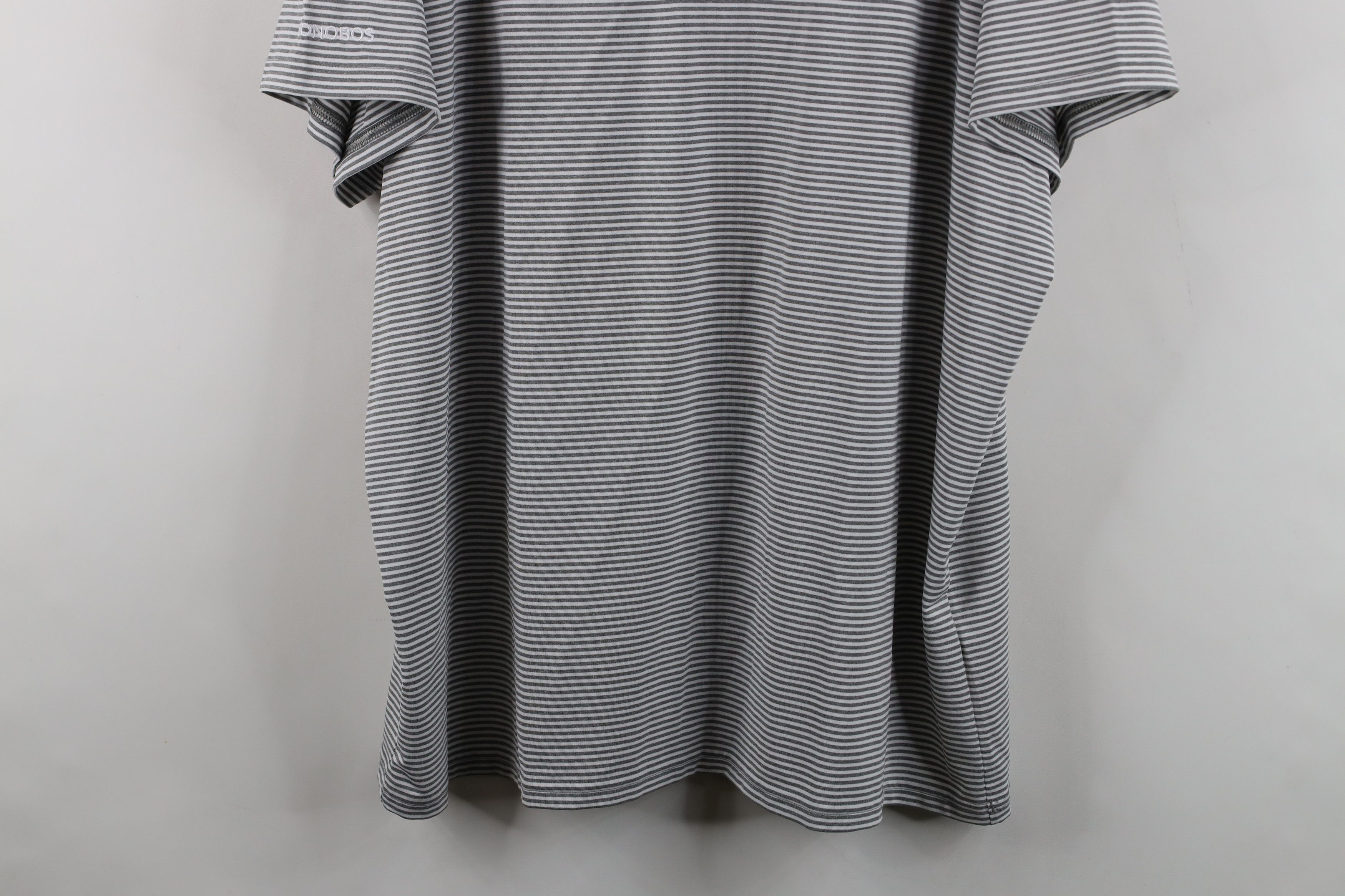 Bonobos Bonobos Golf Stretch Striped Golfing Polo Shirt Gray Size US XXL / EU 58 / 5 - 3 Thumbnail