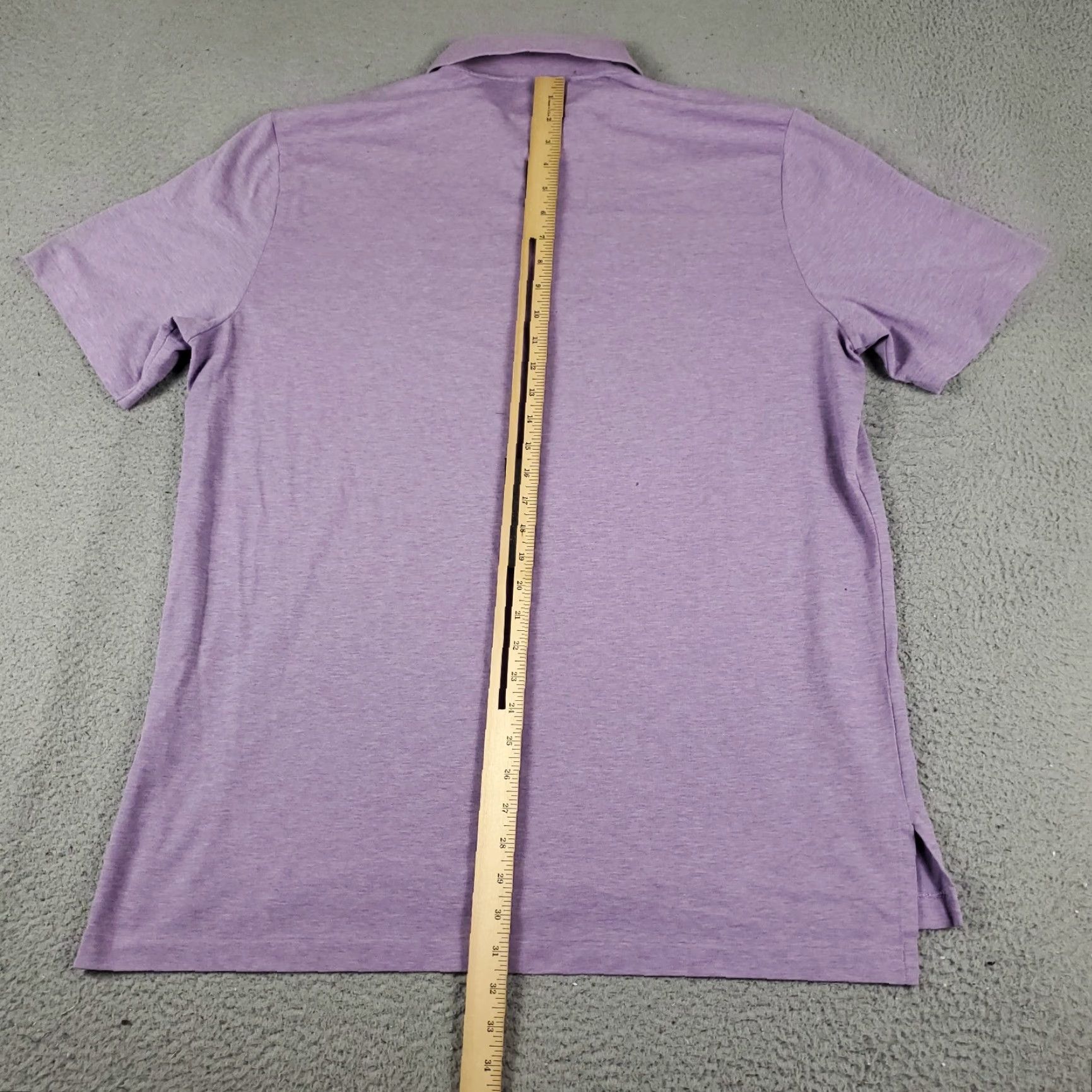Ralph Lauren Ralph Lauren Polo Shirt Mens XL Purple Short Sleeve Casual Stain + Logo Button Collar Vintage No (adjusted per rules) Size US XL / EU 56 / 4 - 5 Thumbnail