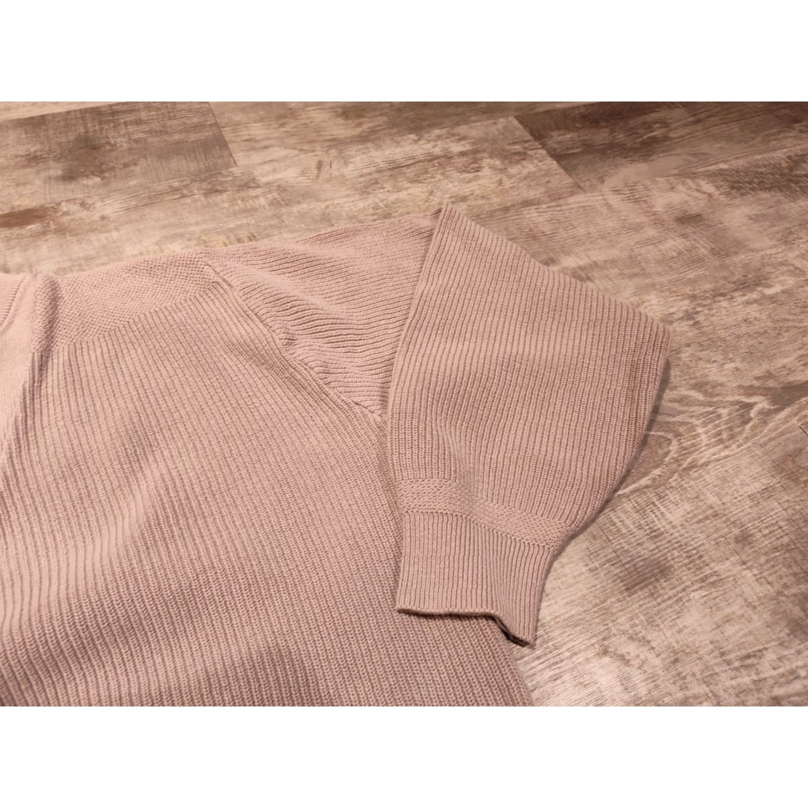 Lands' End VINTAGE Lands' End Henley Sweater Mens Medium Beige 80s Outdoor USA Made Size US M / EU 48-50 / 2 - 5 Thumbnail