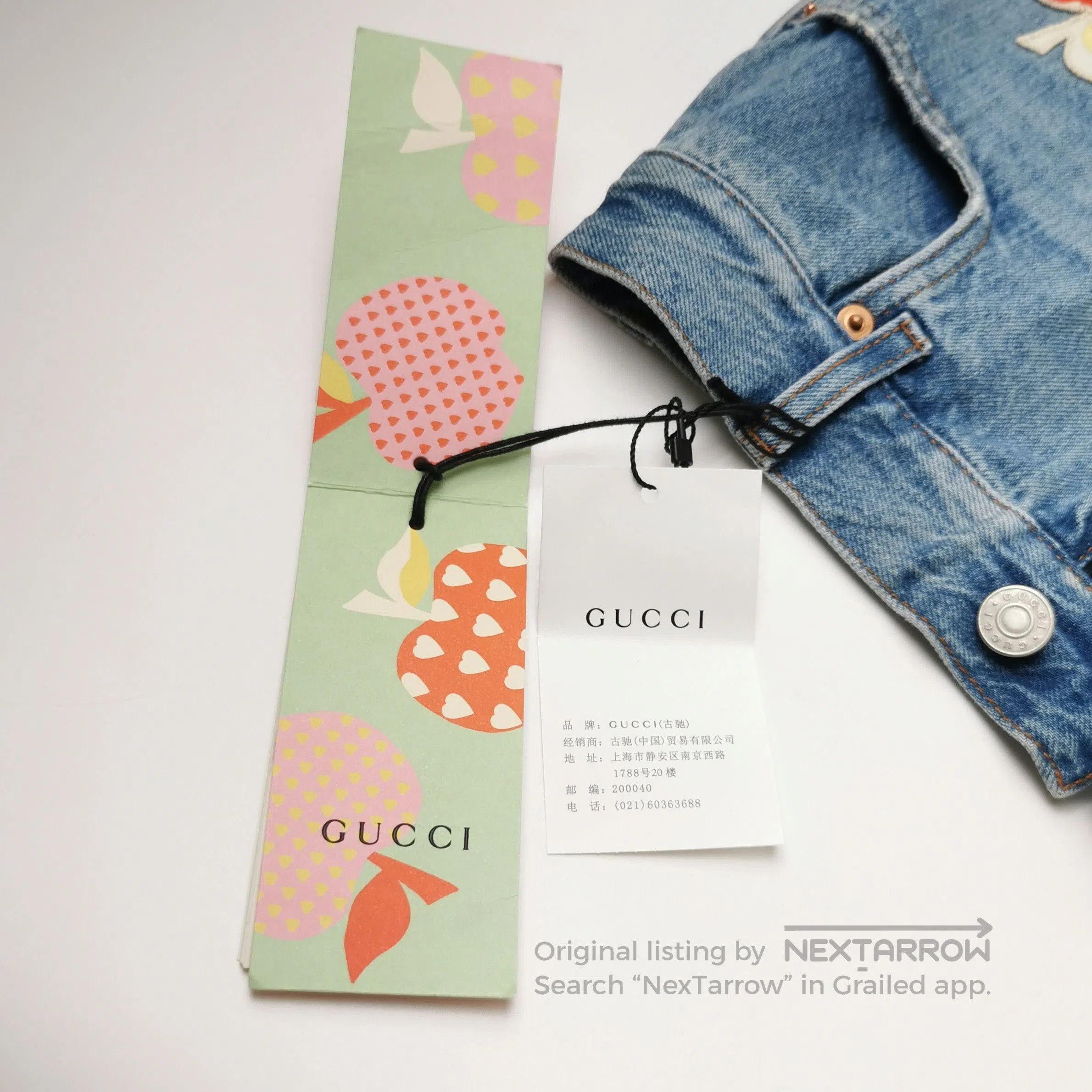 Gucci Gucci Denim Apple Double G Logo Button Shorts XS. Size 24" / US 00 / IT 34 - 1 Thumbnail