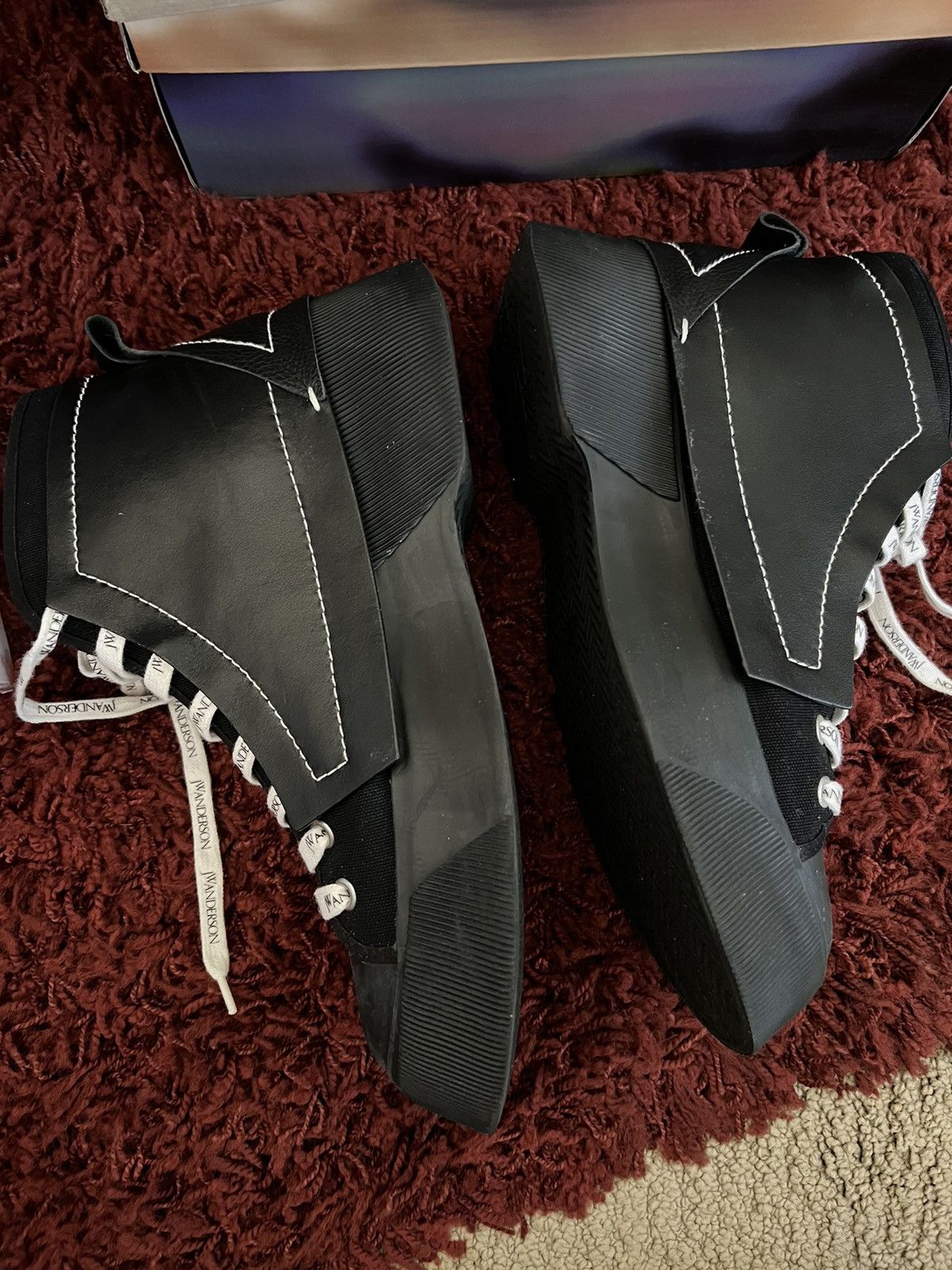 JW Anderson JW Anderson BLACK TRAINERS SNEAKERS EU43 US 10 Size US 10 / EU 43 - 6 Thumbnail