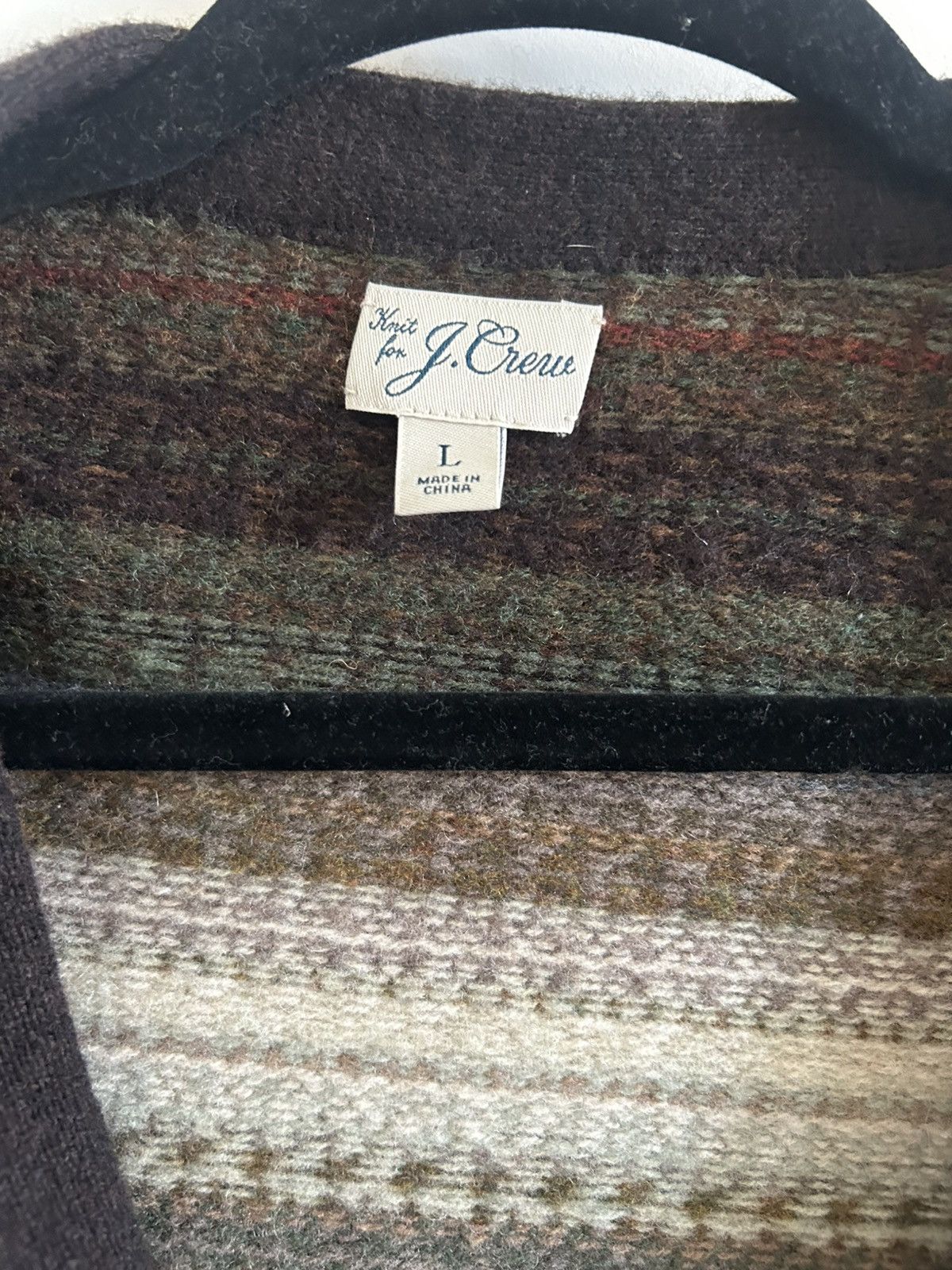 J.Crew J.Crew Wool Cardigan Size US L / EU 52-54 / 3 - 2 Thumbnail
