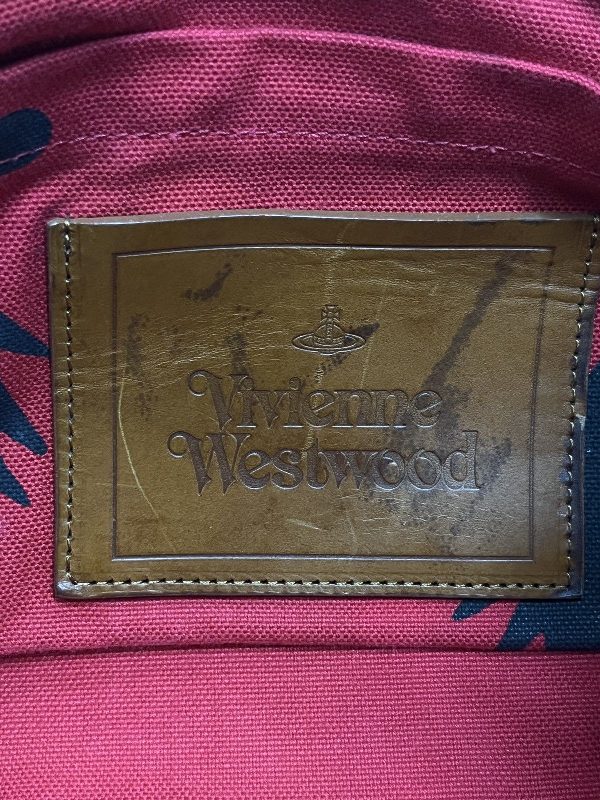 Vivienne Westwood Rare Vivienne Westwood RRL VISVIM STYLE Orb Canvas Bag Size ONE SIZE - 4 Thumbnail