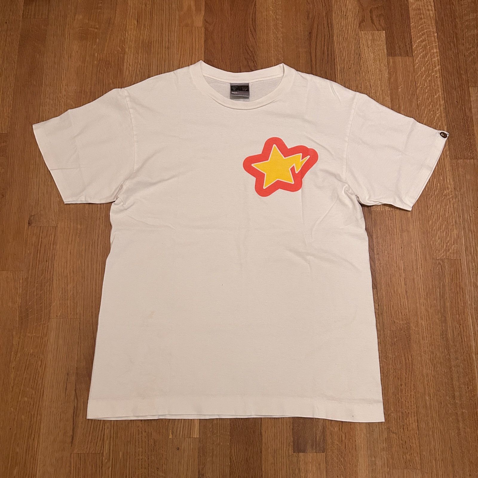 Bape Bape Star Shirt Nigo Baby Milo White Size US L / EU 52-54 / 3 - 1 Thumbnail