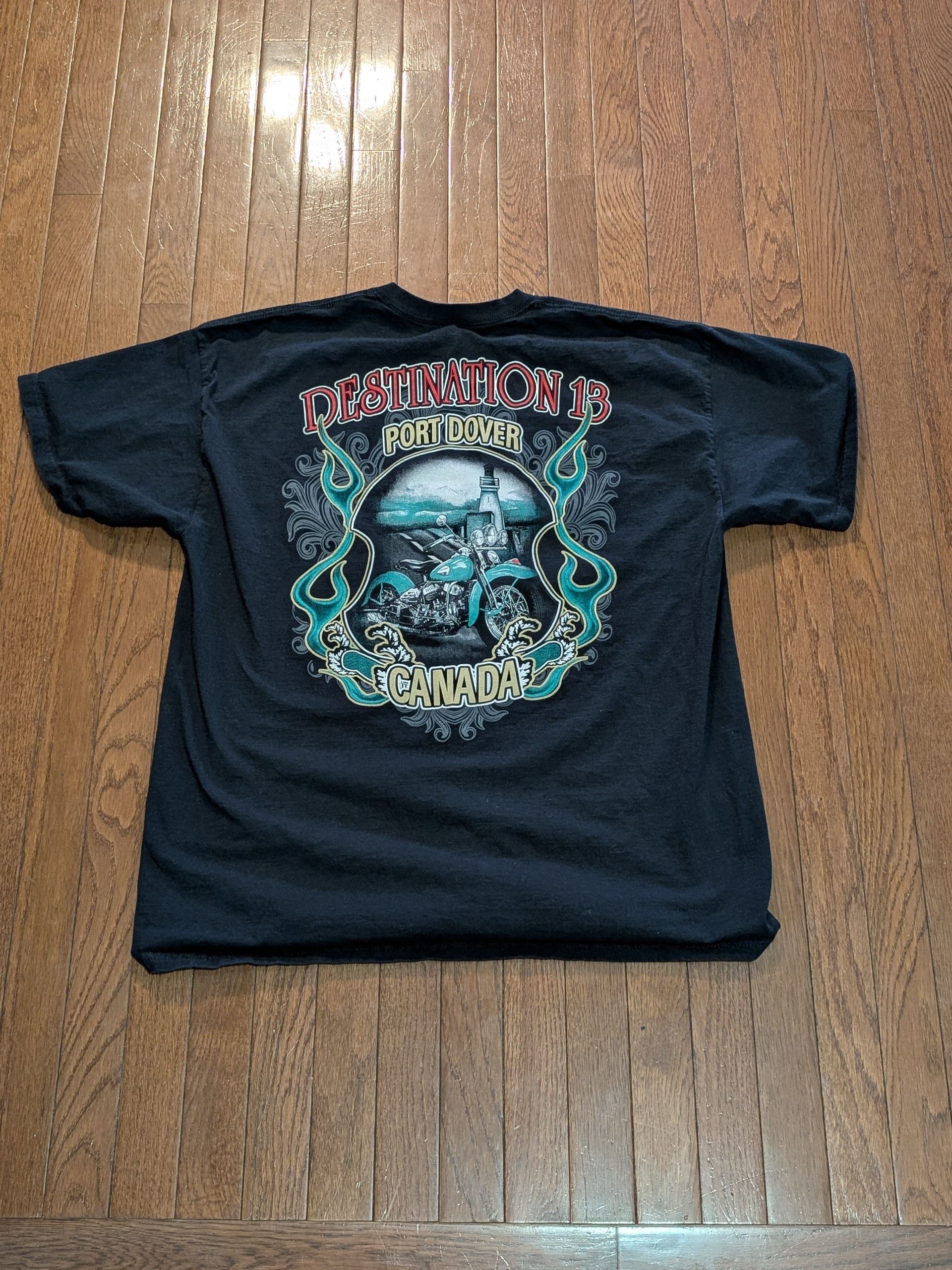 Other 2014 Port Dover Friday the 13th Biker Lighthouse T-Shirt Size US XXL / EU 58 / 5 - 2 Thumbnail