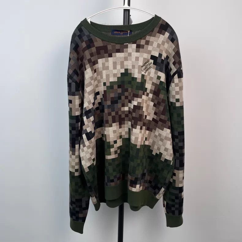 Louis Vuitton Louis Vuitton Fei-Dong camouflage checkerboard-studded mon Size US XXL / EU 58 / 5 - 9 Thumbnail