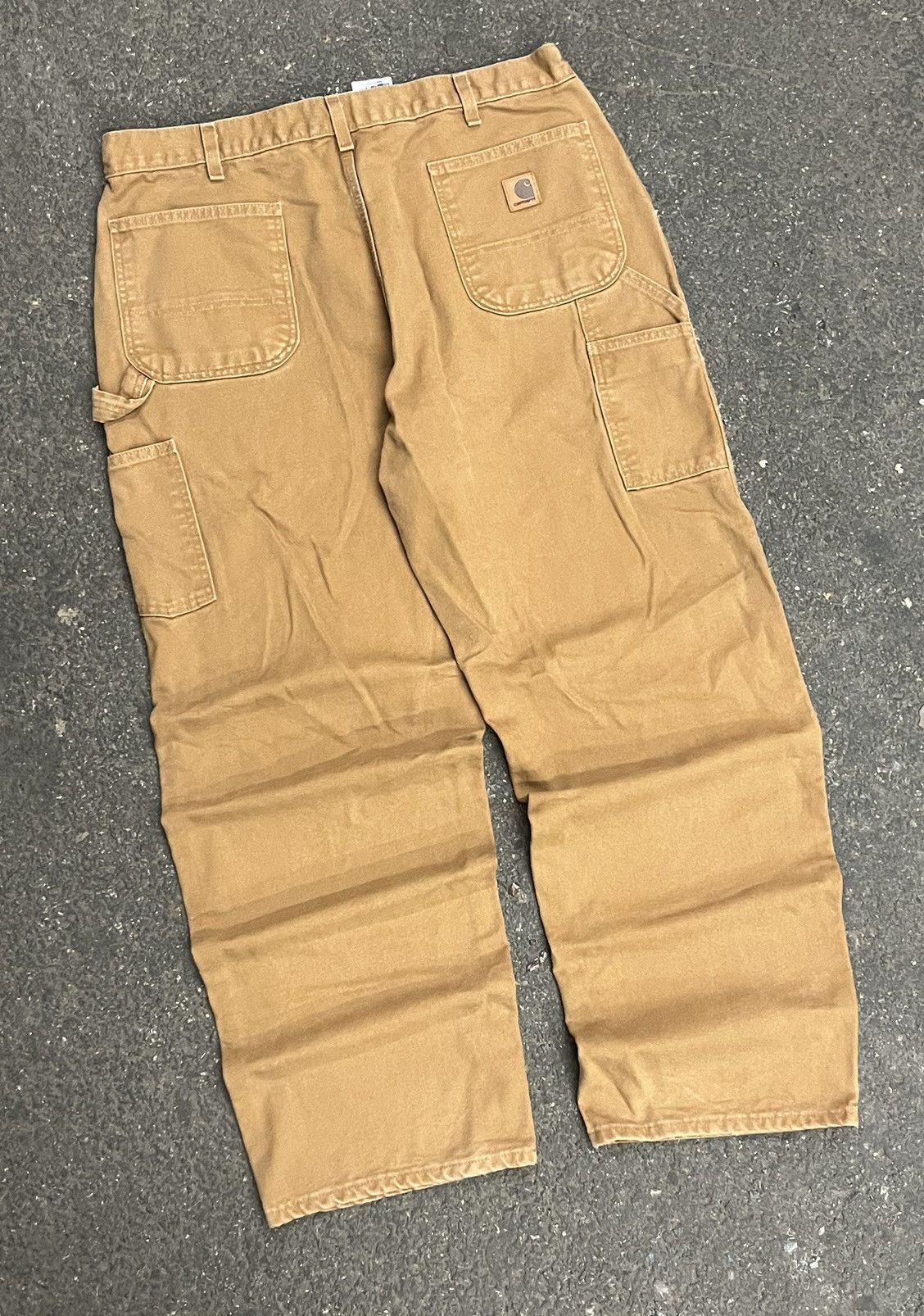 Carhartt × Vintage Carhartt baggy fit workwear pants y2k skater streetwear Size US 36 / EU 52 - 1 Thumbnail