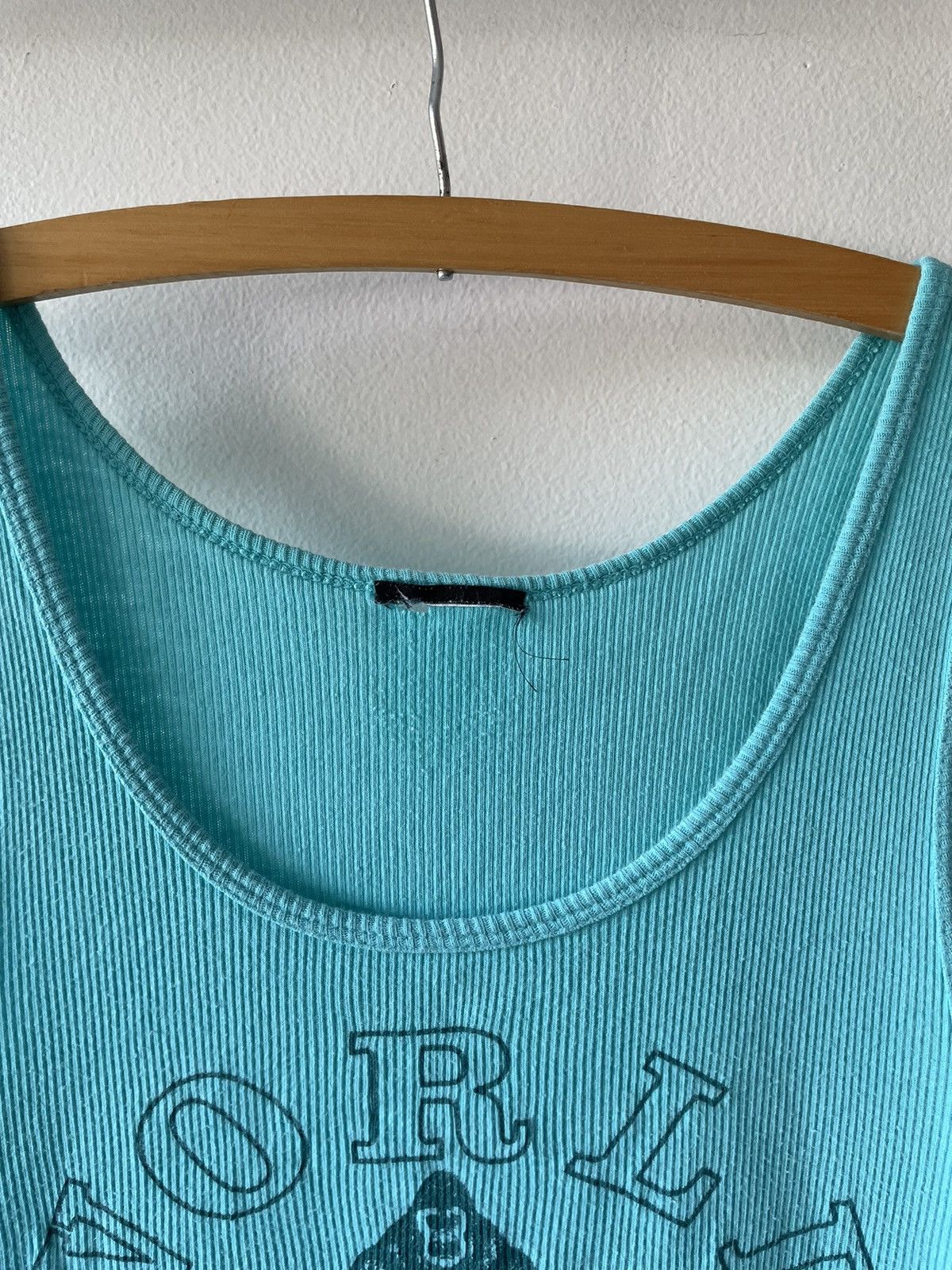 Vintage Vintage World Gym Teal Muscle Tank top Size S / US 4 / IT 40 - 4 Thumbnail