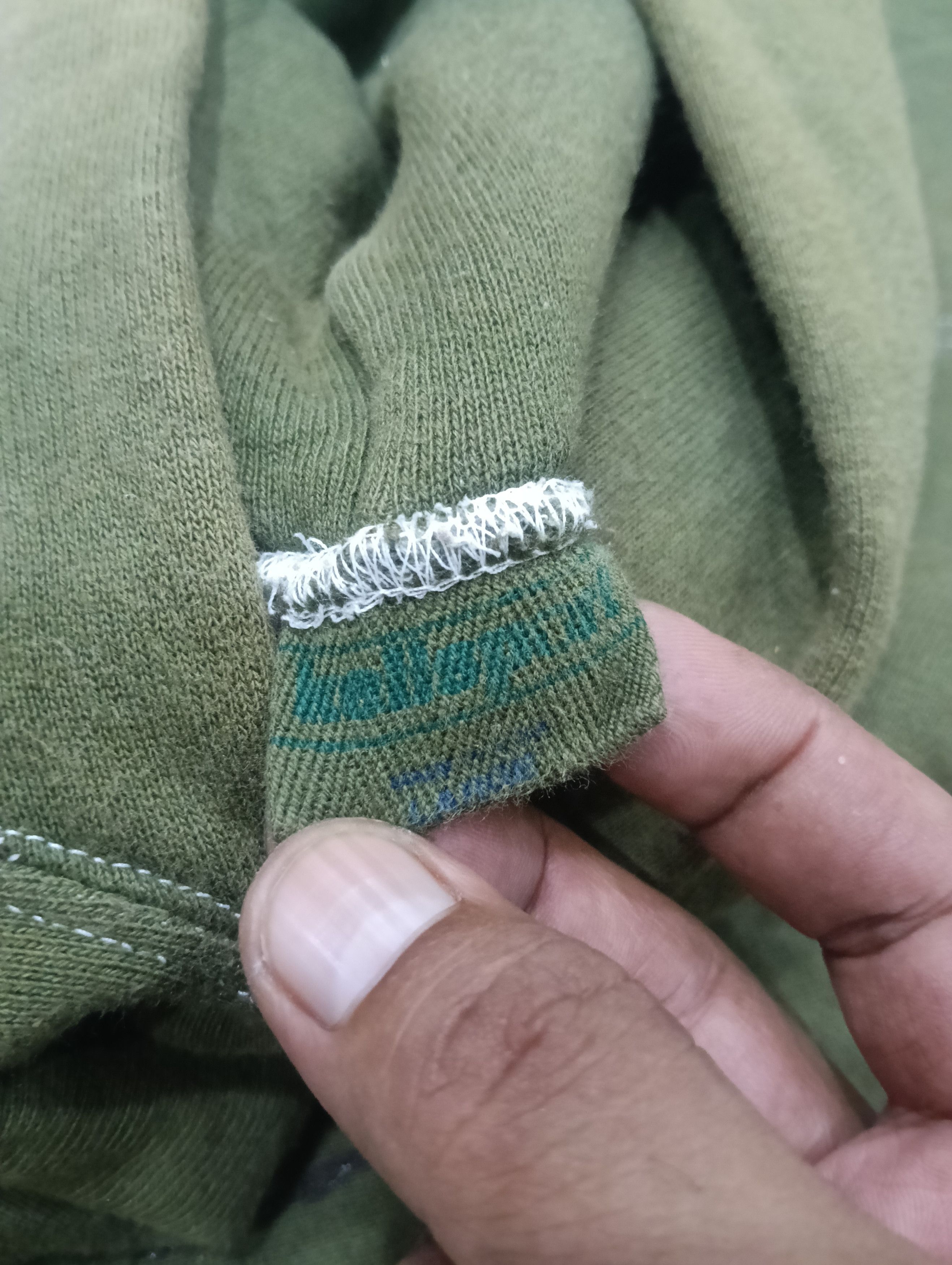 Vintage Rare Vintage Hoodie Like Army Size US XL / EU 56 / 4 - 5 Thumbnail