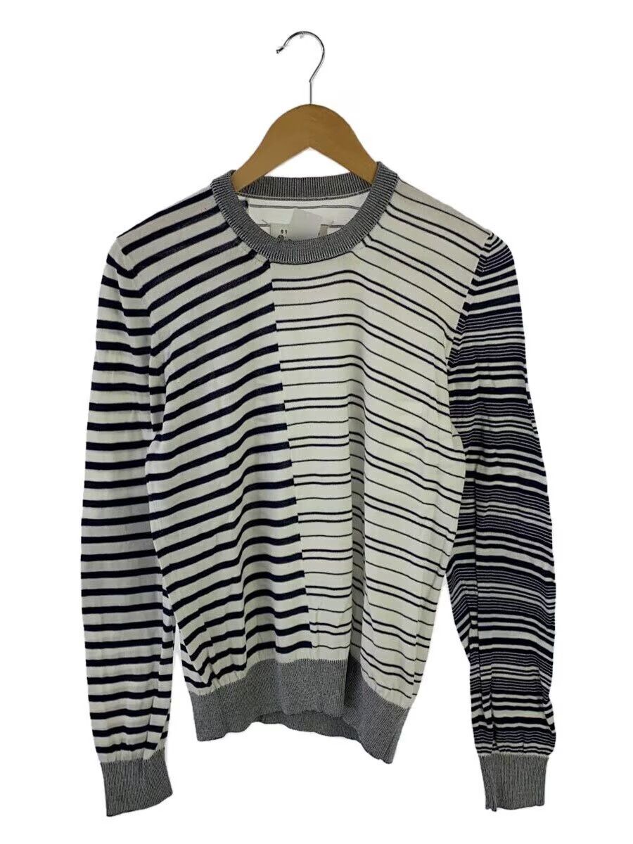 Maison Margiela Striped Knit Sweater Size US S / EU 44-46 / 1 - 1 Thumbnail