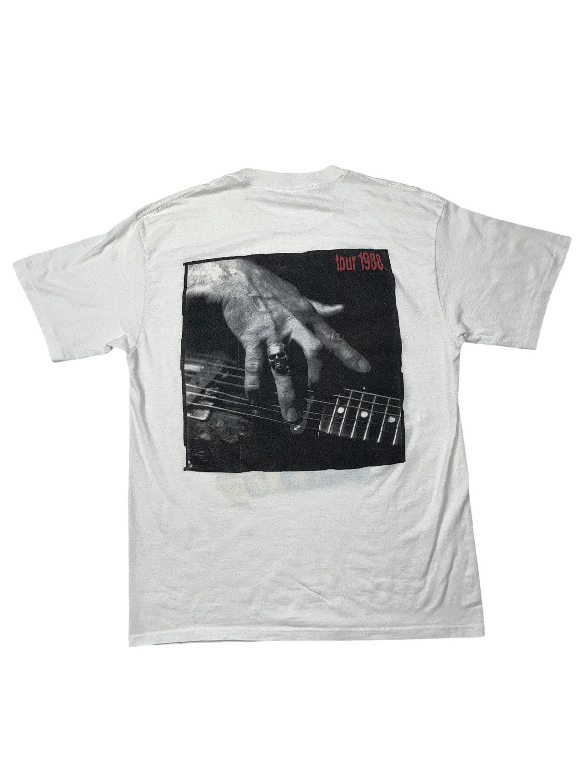 Band Tees Vintage 1988 Keith Richards Tour T-shirt The Rolling Stones Size US XL / EU 56 / 4 - 2 Thumbnail