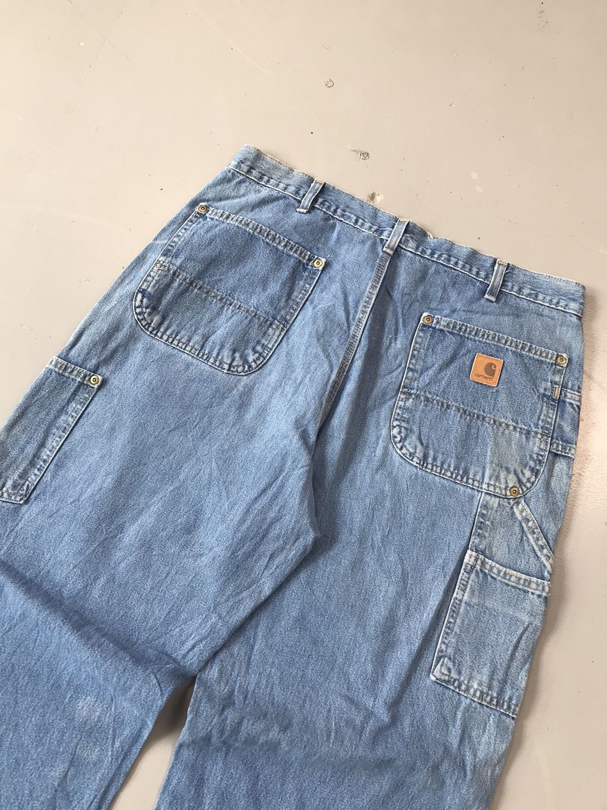 Carhartt × Vintage Vintage Carhartt B273 DST double knee carpenter denim Size US 36 / EU 52 - 9 Thumbnail