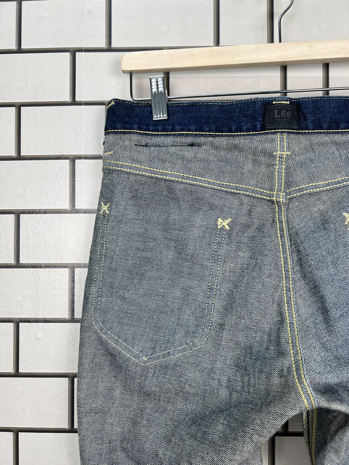Lee Vintage Lee Union Made Distressed Skinny Jeans Size US 31 - 19 Thumbnail