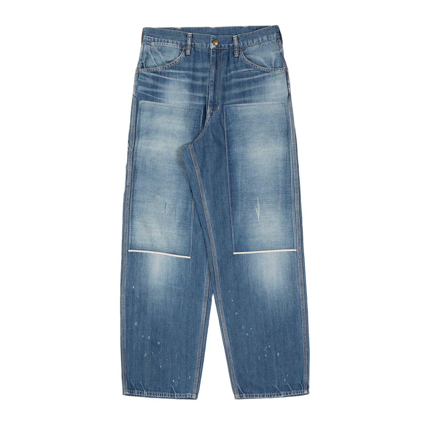 Visvim SS25 Carpenter DMGD denim, size 4, NEW Size US 36 / EU 52 - 1 Thumbnail