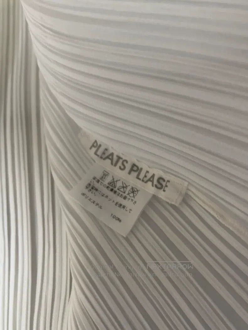 Issey Miyake Issey Miyake White Top Size L / US 10 / IT 46 - 7 Thumbnail