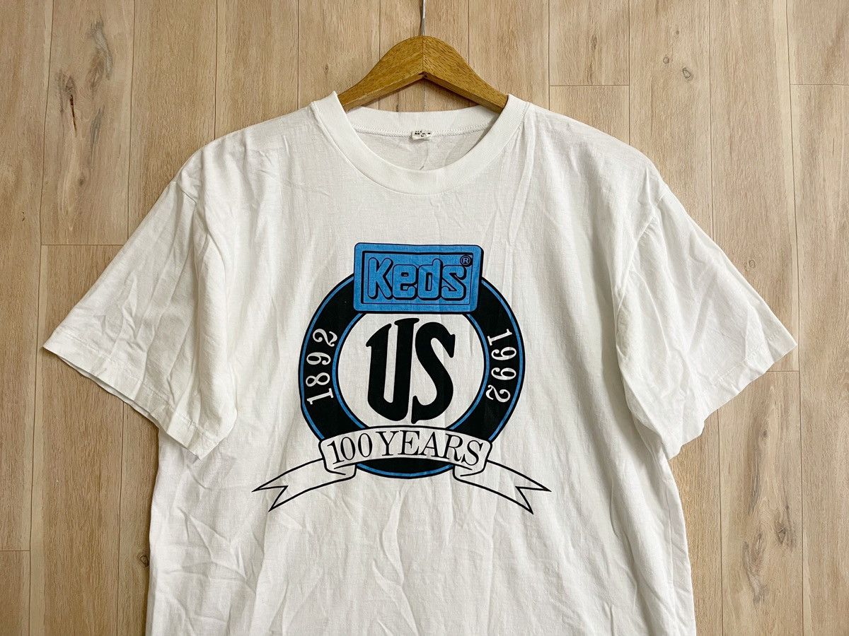 Keds Vintage 80’s Keds T shirt M Made in Japan Spell Out CW2025 Size US M / EU 48-50 / 2 - 2 Thumbnail