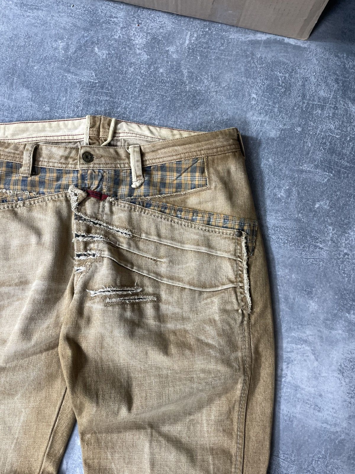 Marithe + Francois Girbaud Marithe Francois Girbaud vintage MFG Y2K buttons pant jeans Size US 33 - 8 Thumbnail