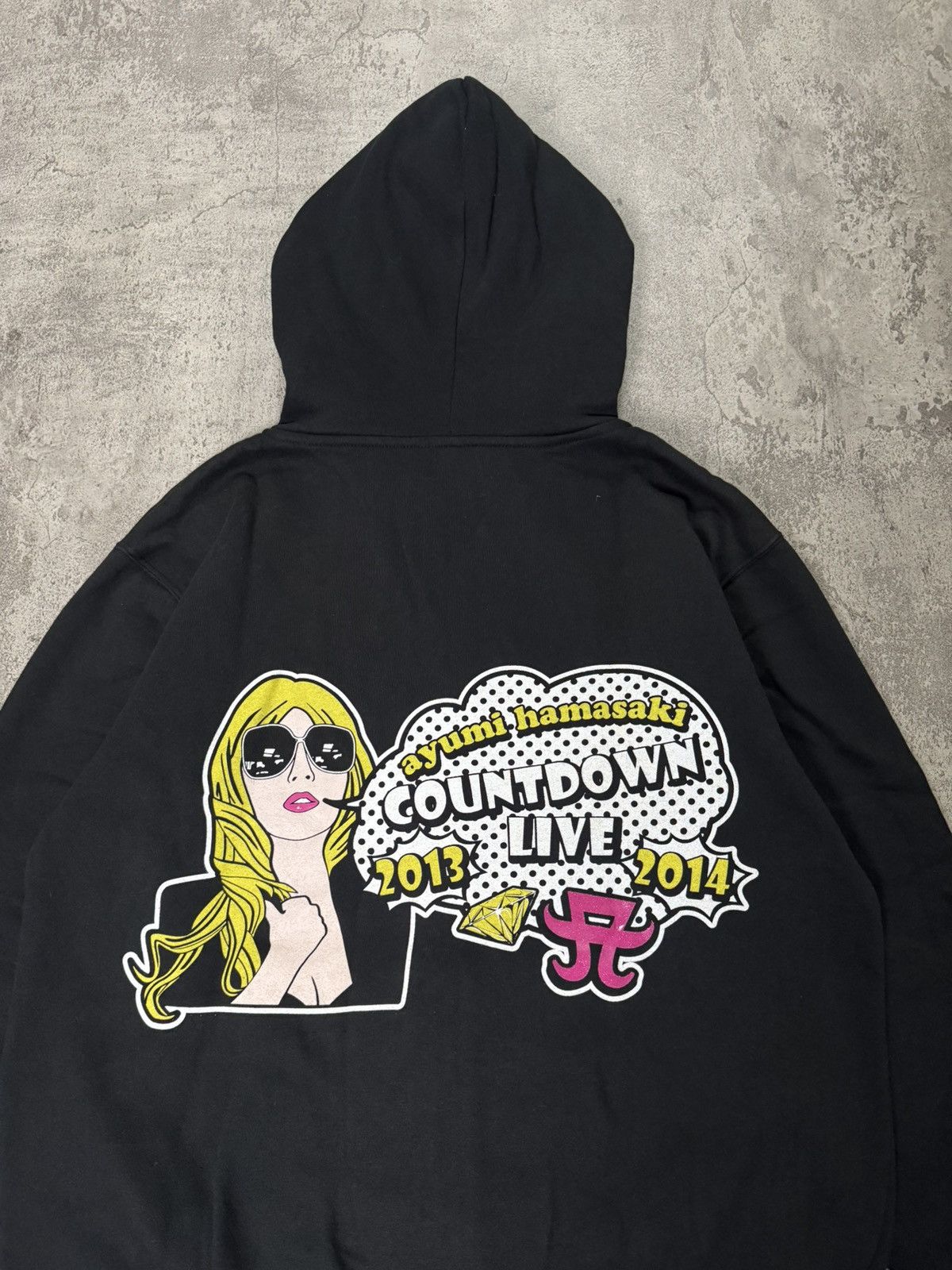 Japanese Brand AYUMI HAMASAKI COUNTDOWN LIVE 2013-2014 CONCERT HOODIE Size US L / EU 52-54 / 3 - 2 Thumbnail