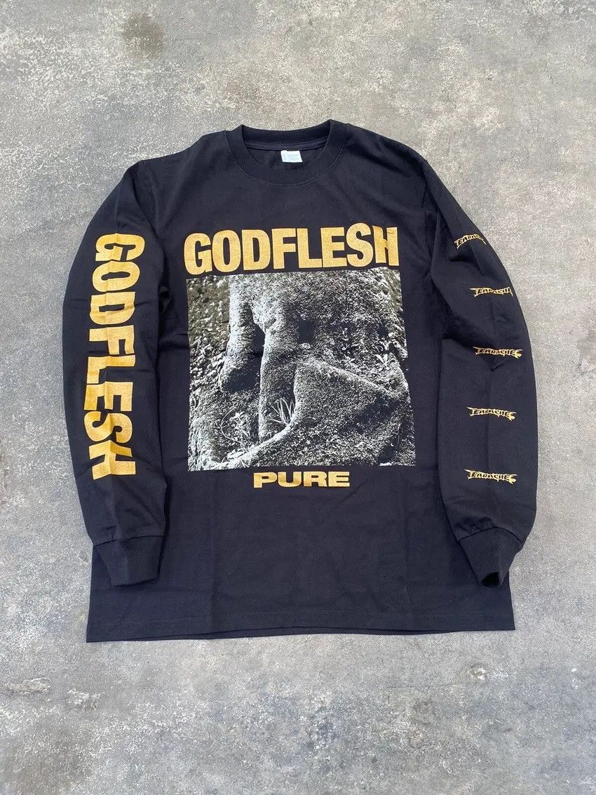 Vintage 1996 GODFLESH LONG SLEEVE TシャツXL