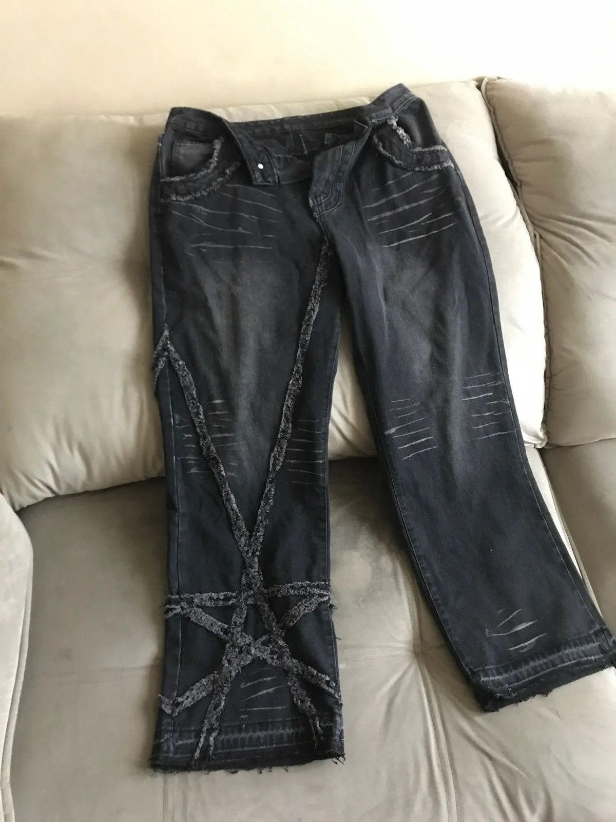Streetwear Y2K Gothic Baggy Jeans