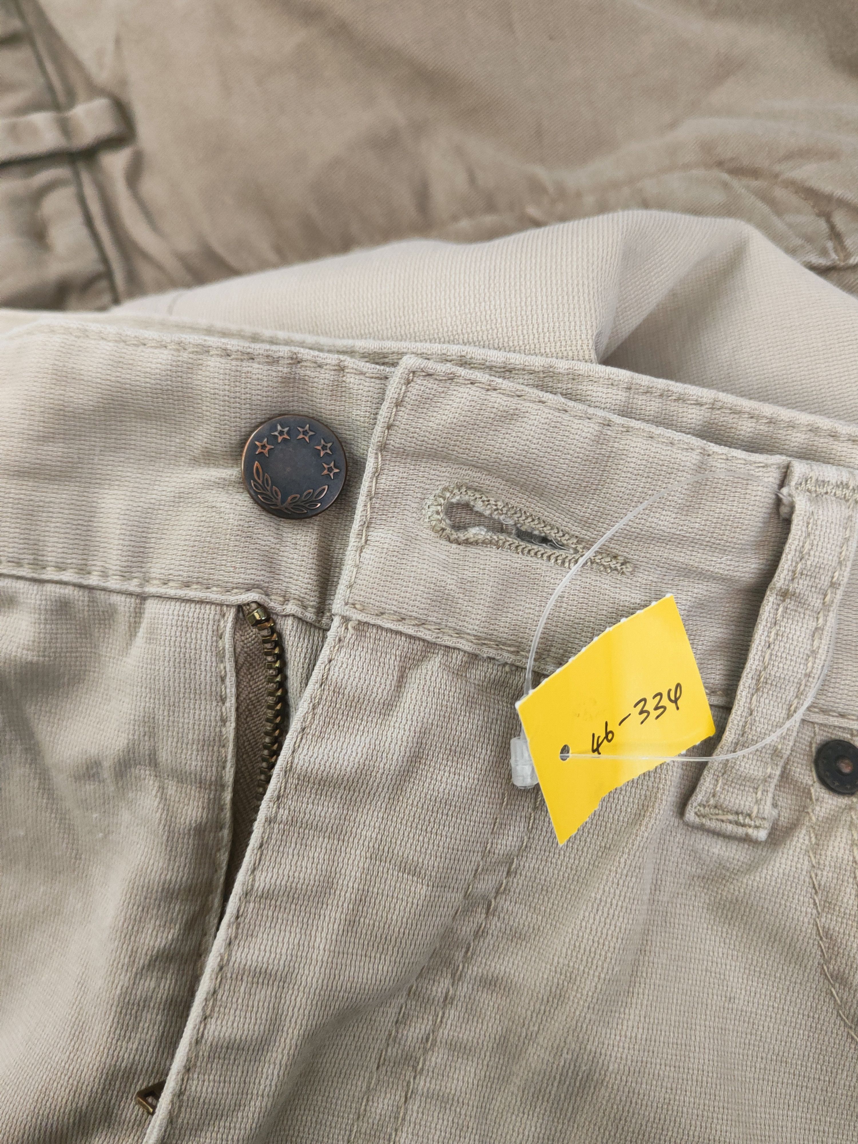 Global Work DL Global Work Ivory Multipocket Casual Pants #46-334 Size US 31 - 14 Thumbnail