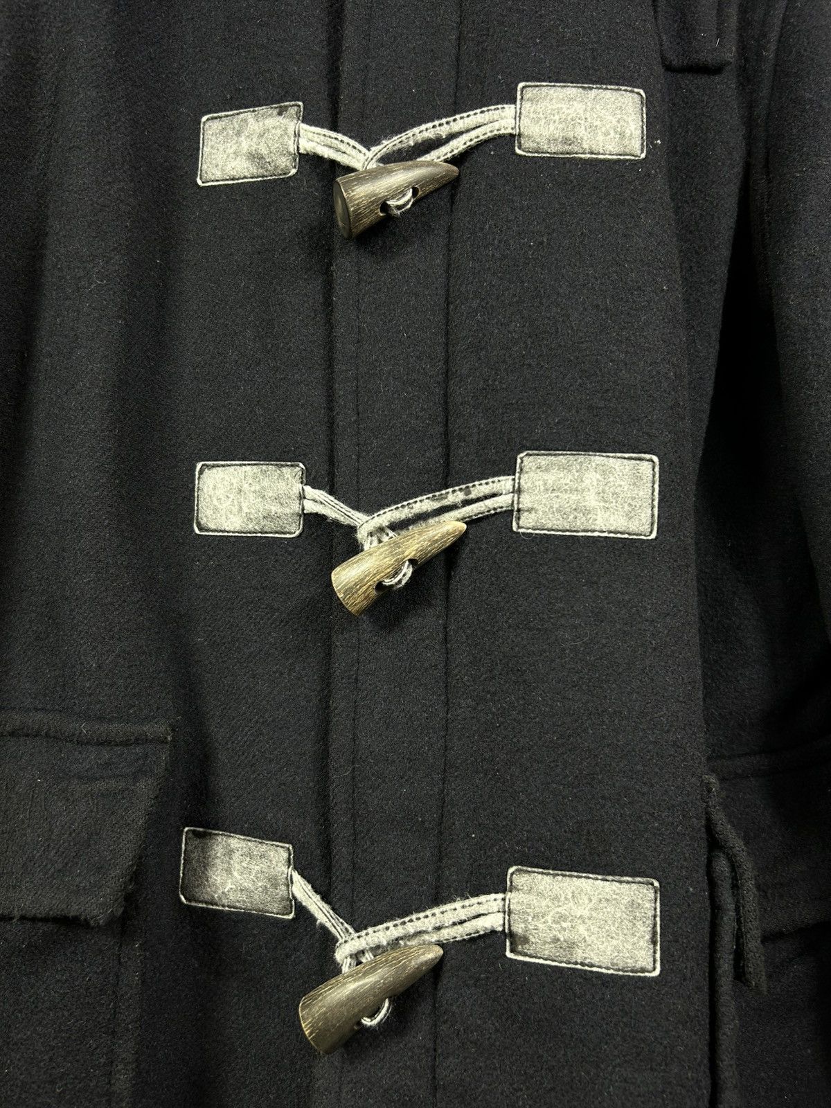 Barbour Barbour Duffle Wool Heavy Coat Size 40 Dark Blue Size US M / EU 48-50 / 2 - 4 Thumbnail