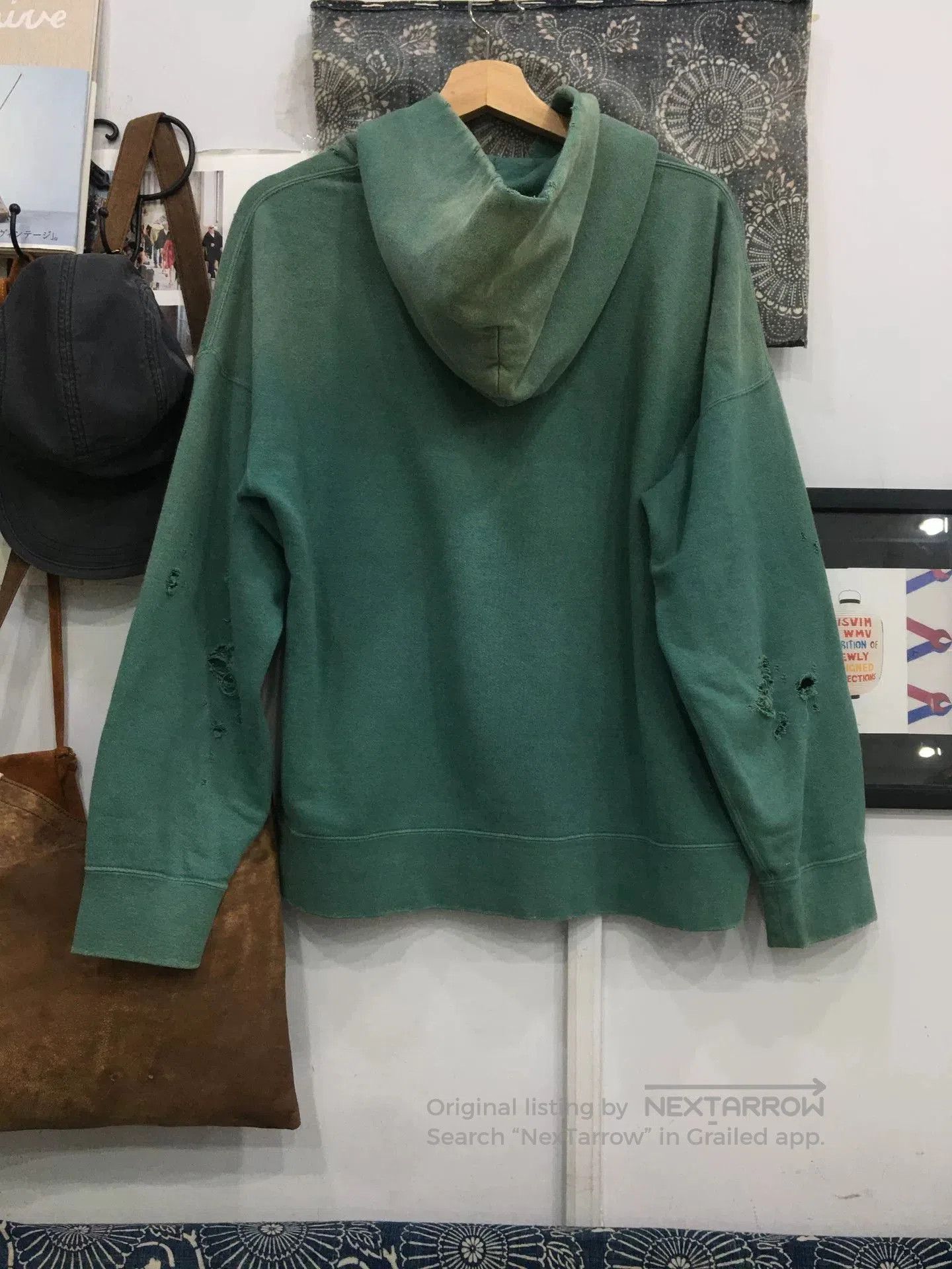Visvim visvim amplus hoodie p.o. crash green. Size US S / EU 44-46 / 1 - 2 Thumbnail