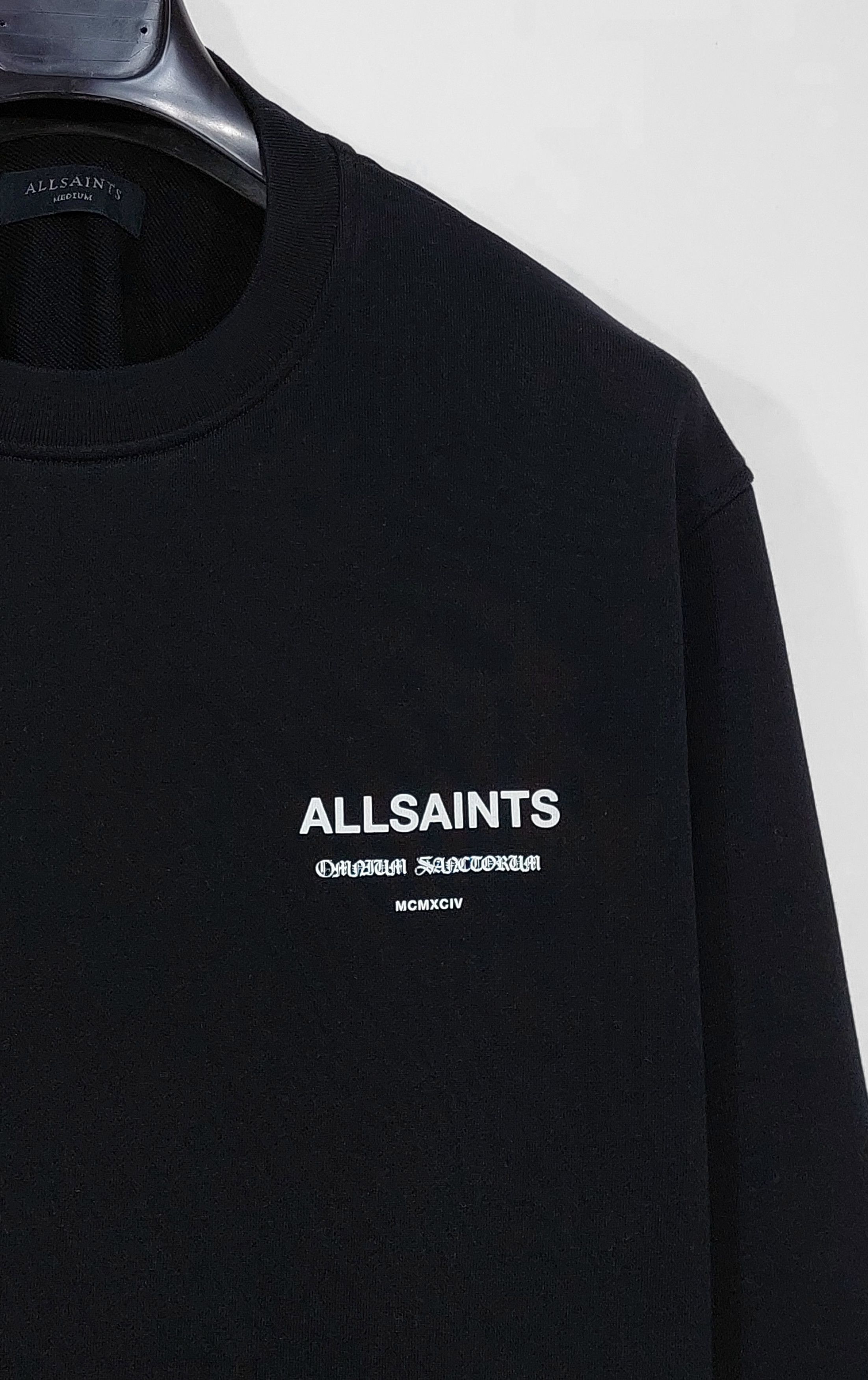Allsaints sanctum crew sweatshirt - black M Size US M / EU 48-50 / 2 - 6 Thumbnail
