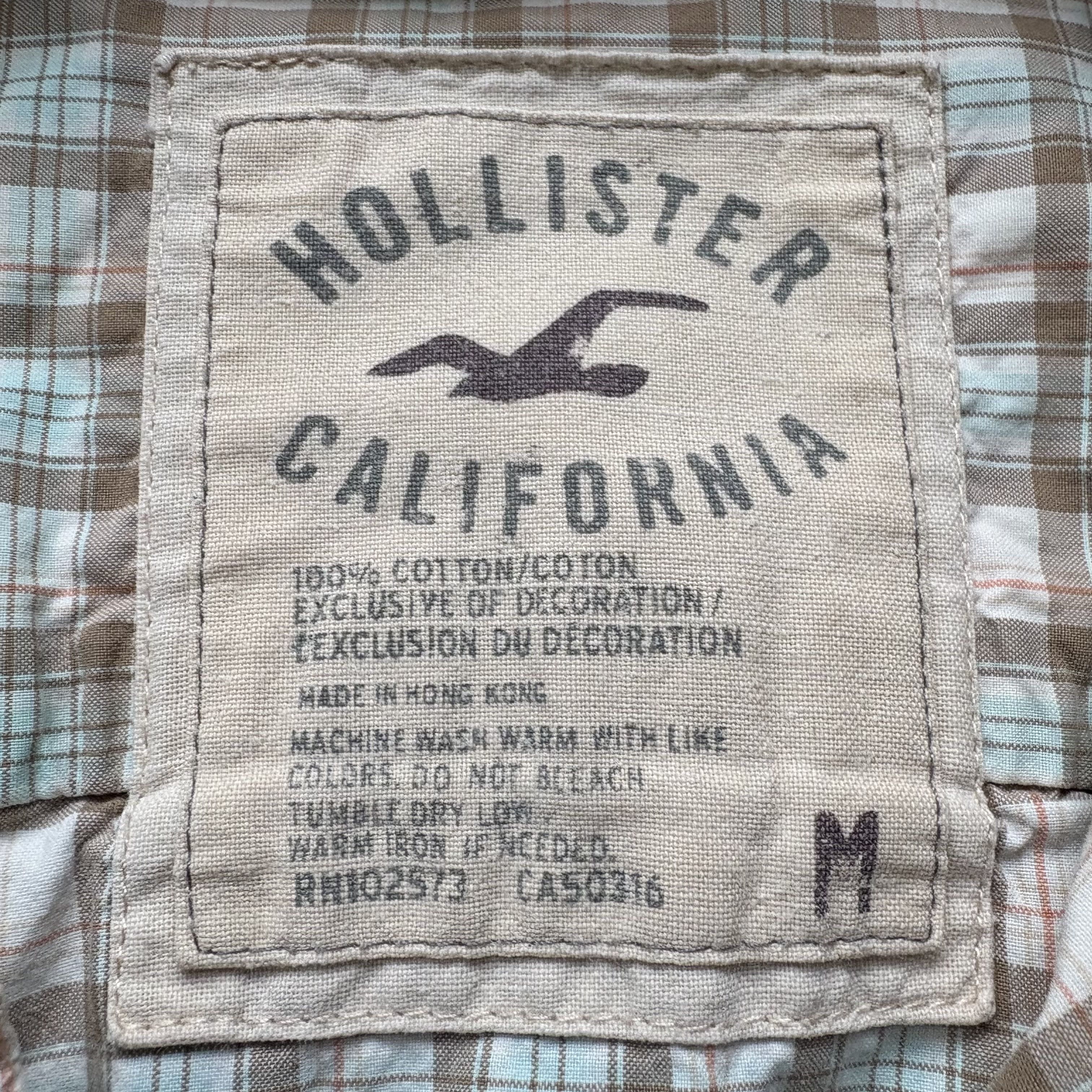 Hollister Hollister Plaid Long Sleeve Button Down Shirt Size M Size US M / EU 48-50 / 2 - 3 Thumbnail