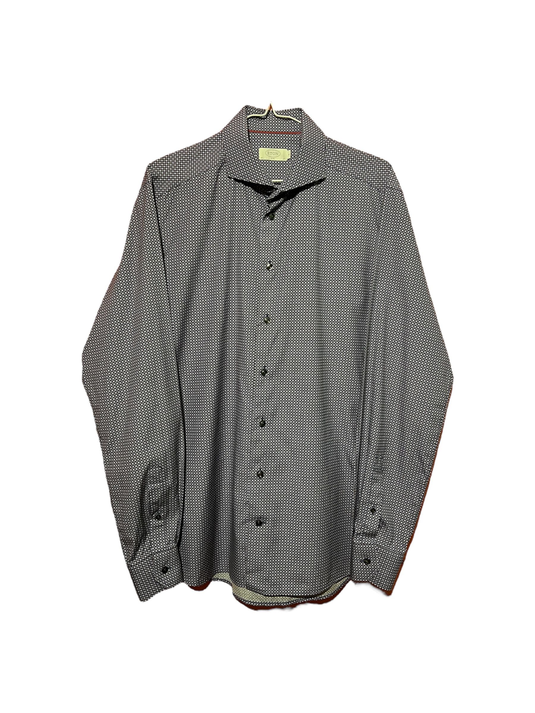 Eton Eton limited shirt slim shirt button ups luxury Size US XL / EU 56 / 4 - 1 Thumbnail