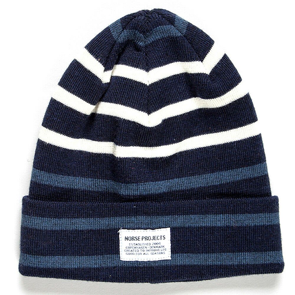 Norse Projects Norse Projects Gerald Merino Wool Beanie Hat Size ONE SIZE - 1 Thumbnail