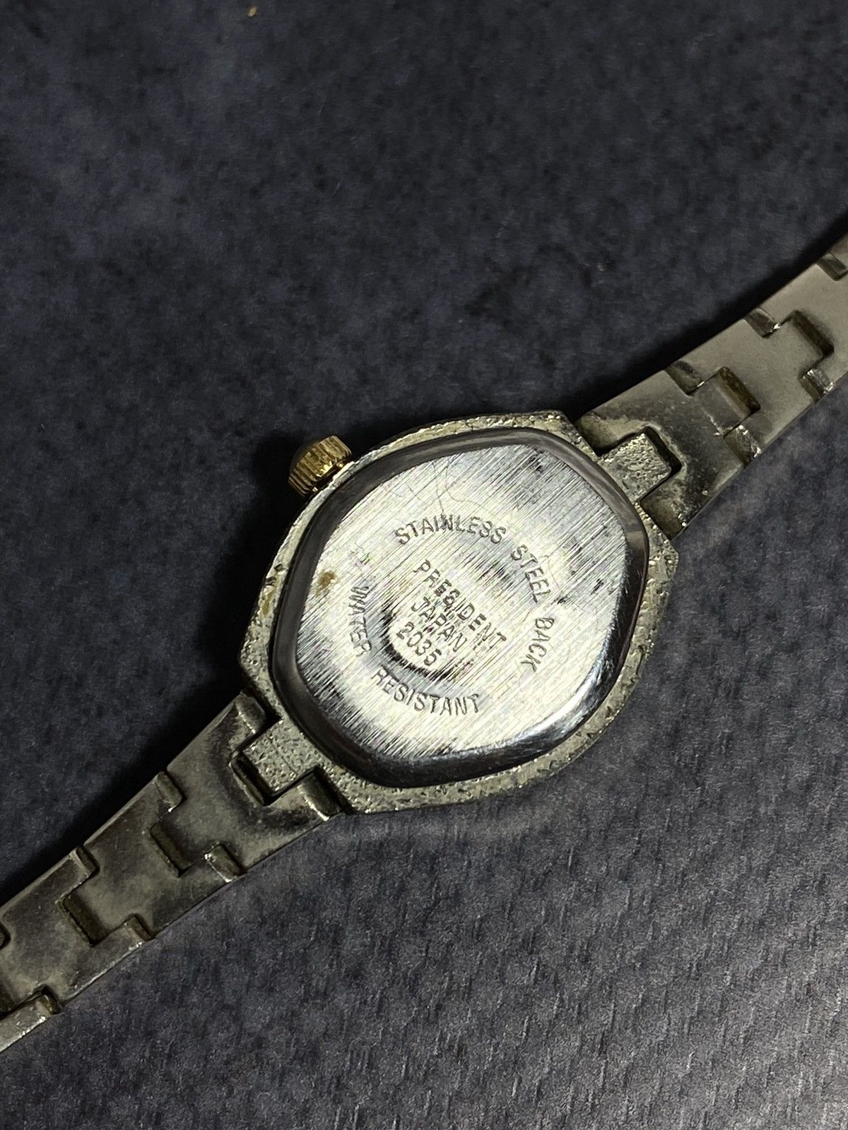 Japanese Brand Vintage PRESIDENT Quartz Watch, Japan Brand Size ONE SIZE - 9 Thumbnail