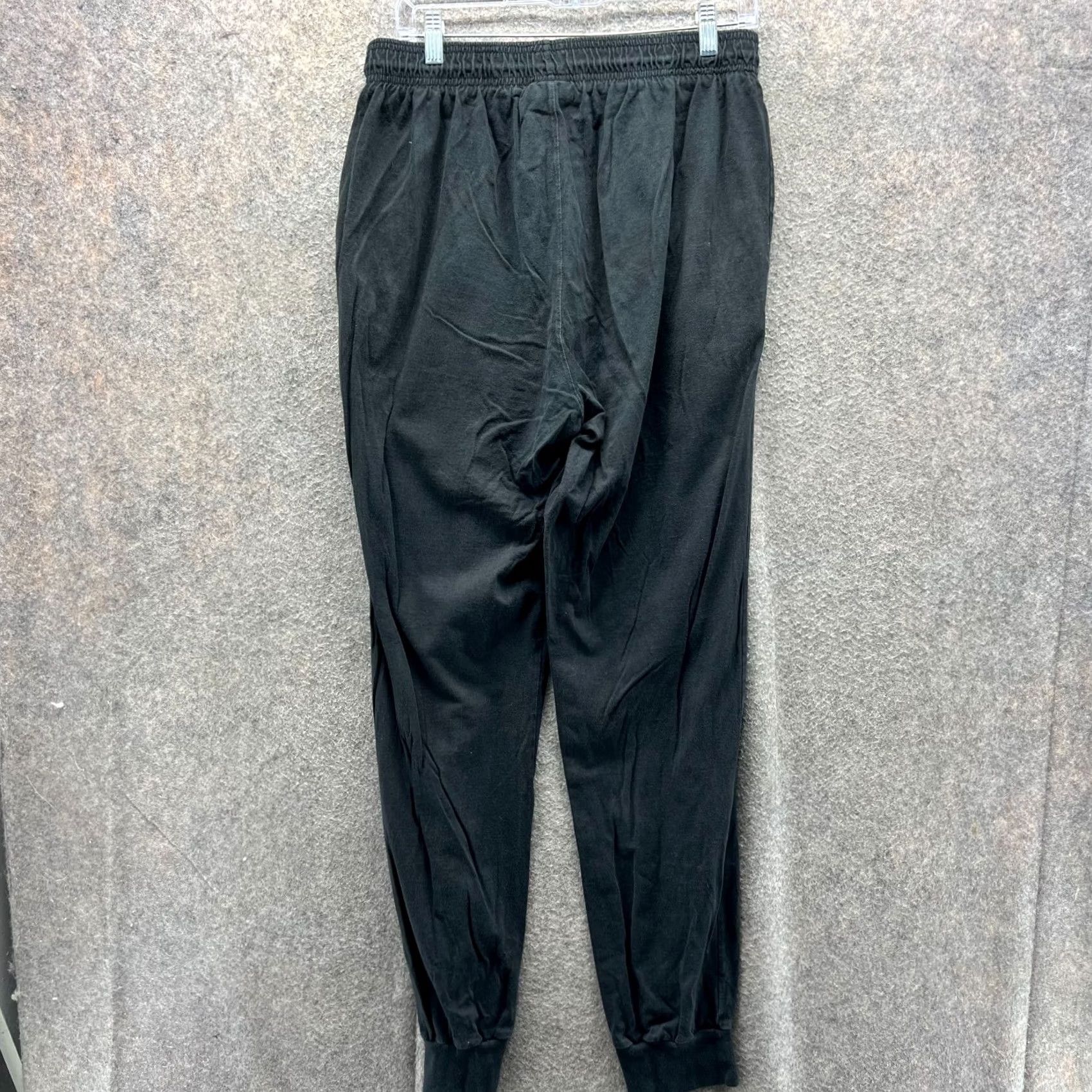 Champion Champion Jogger Pants Mens Large Black Cotton Fleece Sweatpants Regular Rise 10-12in Inseam 32in Pockets Sports Gym Training Everydaywear Athletic Size US 33 - 2 Thumbnail