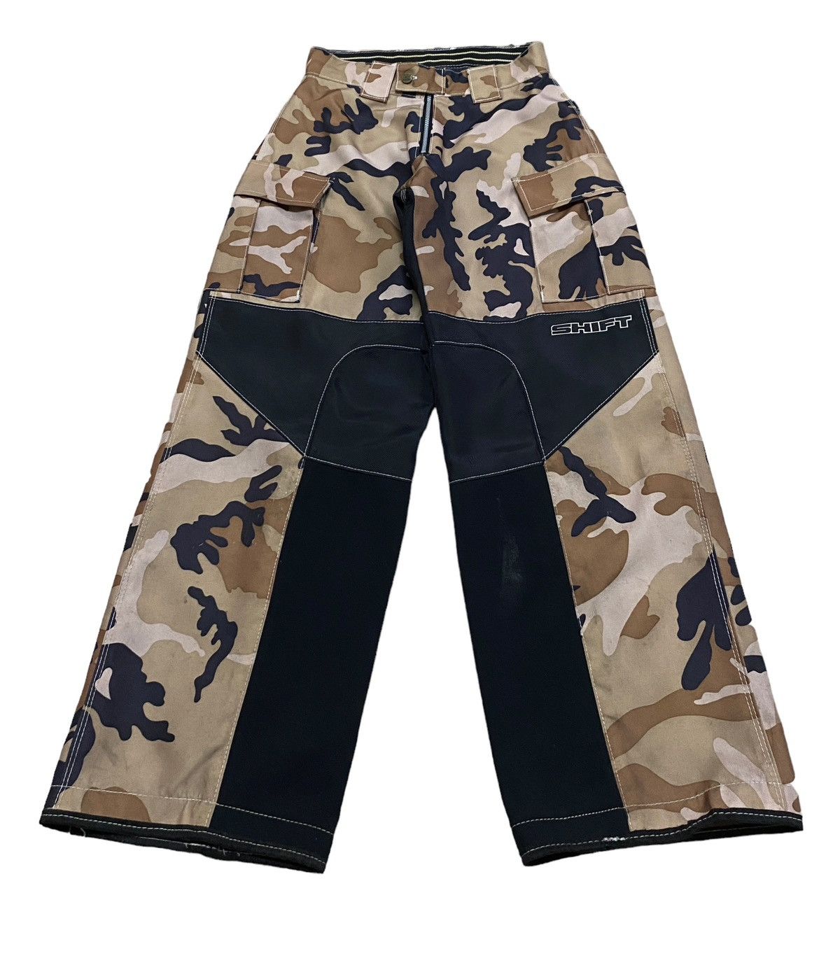 Rare Design Vintage Brand Shift Camouflage Baggy Pants 1990s