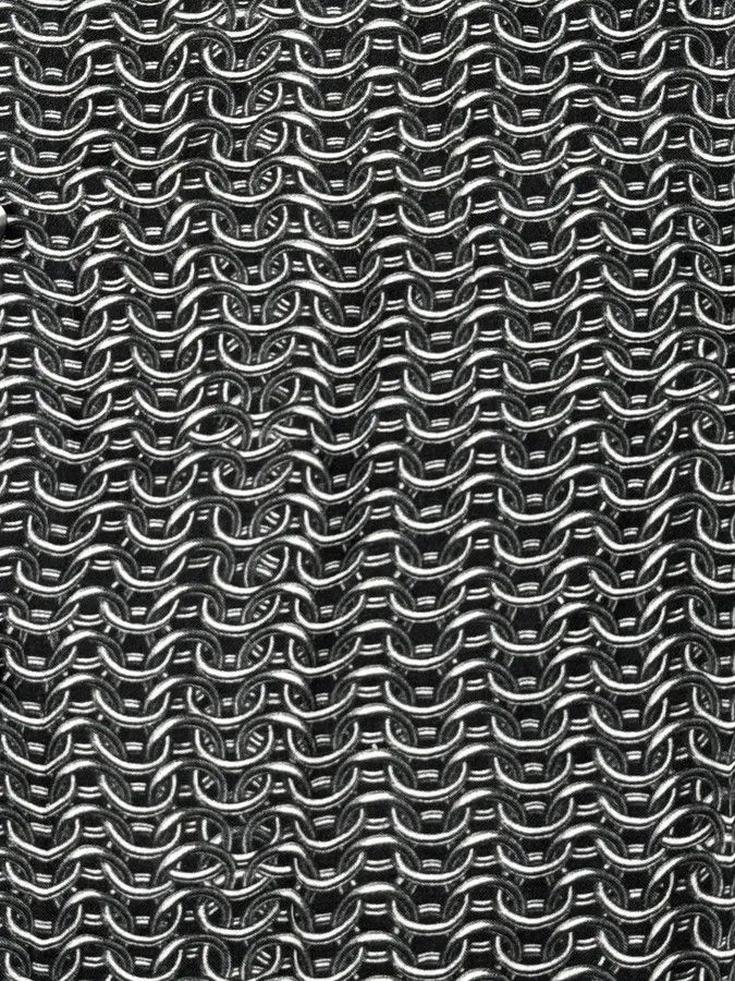 Emporio Armani 2000s Emporio Armani Chainlink Print Shirt Size US S / EU 44-46 / 1 - 8 Thumbnail