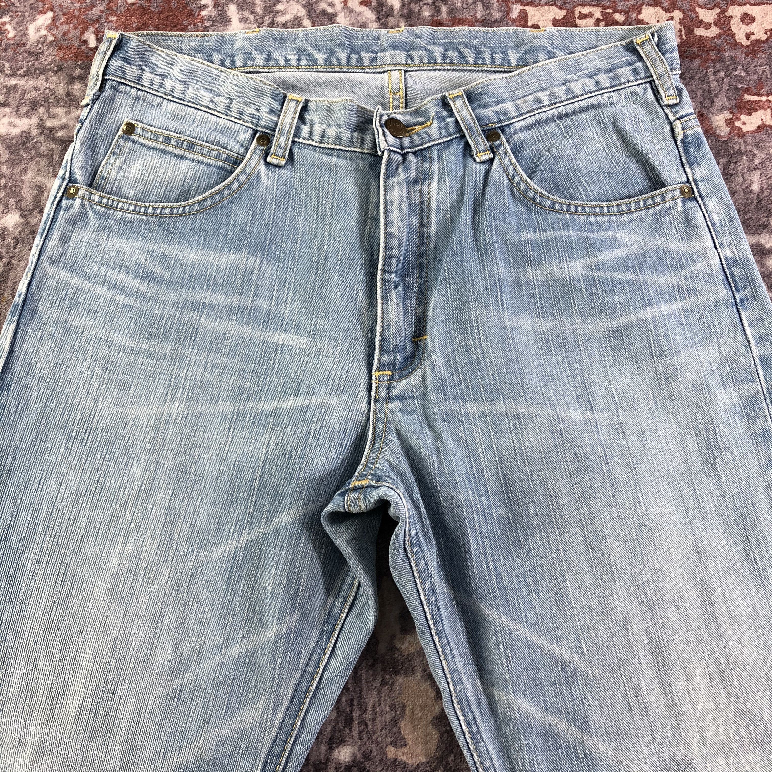 Lee × Vintage Vintage Blue Wash Lee Jeans-JM3248 Size US 35 - 3 Thumbnail